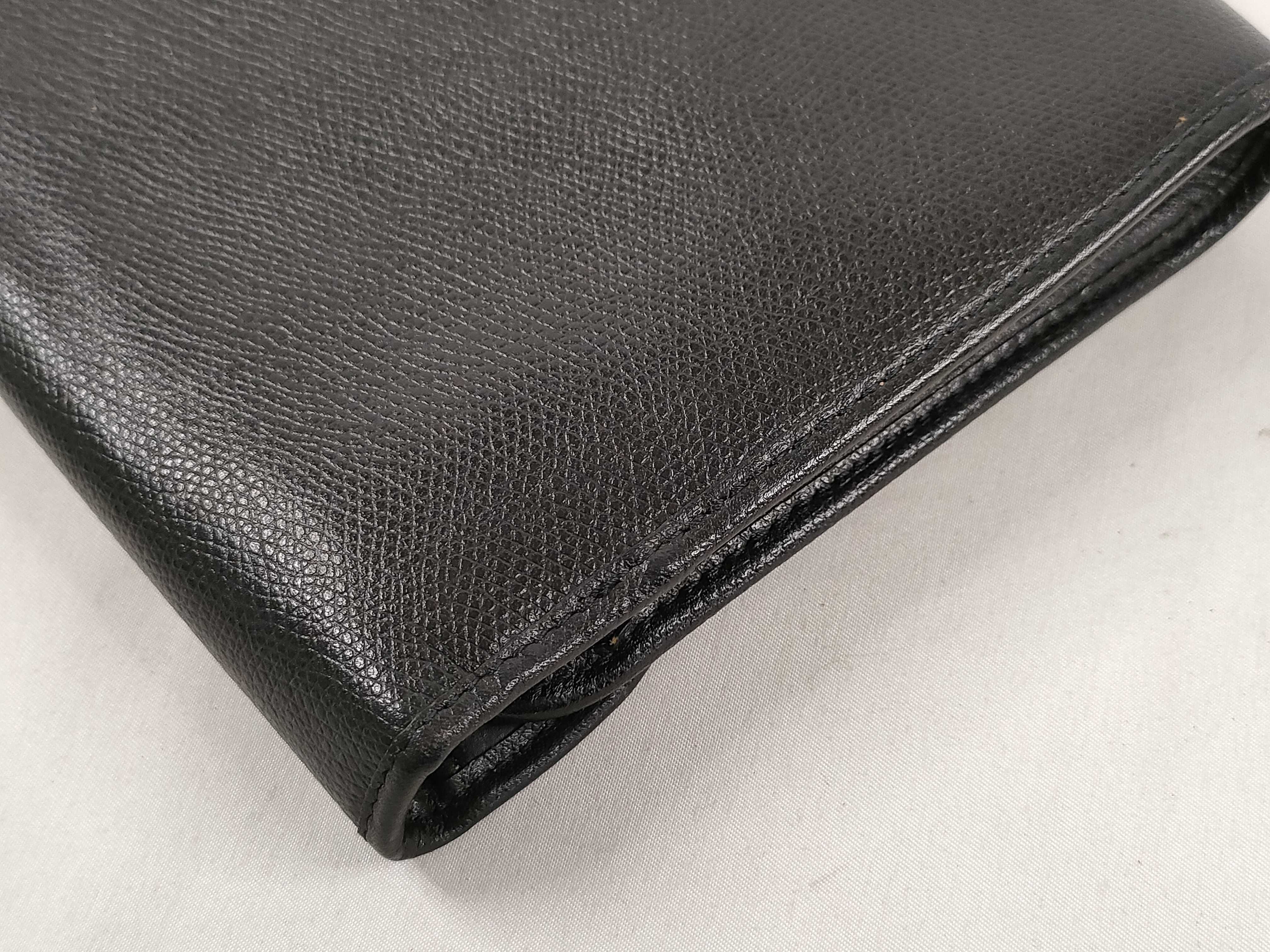 Chain Shoulder Bag, Leather, Black — view 15