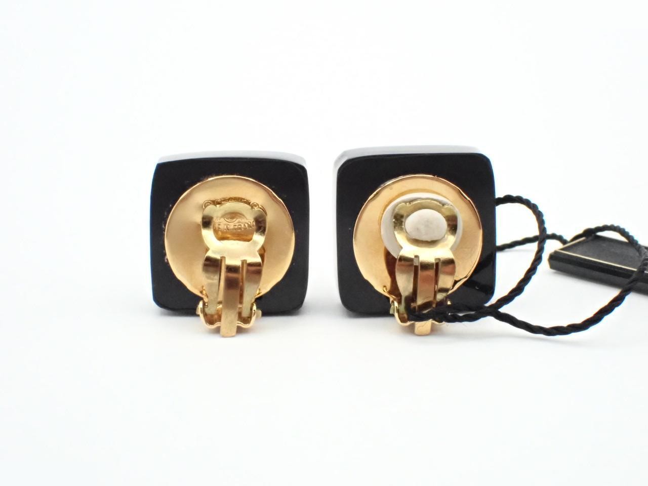 Coco Mark Rhinestone Earrings — view 2