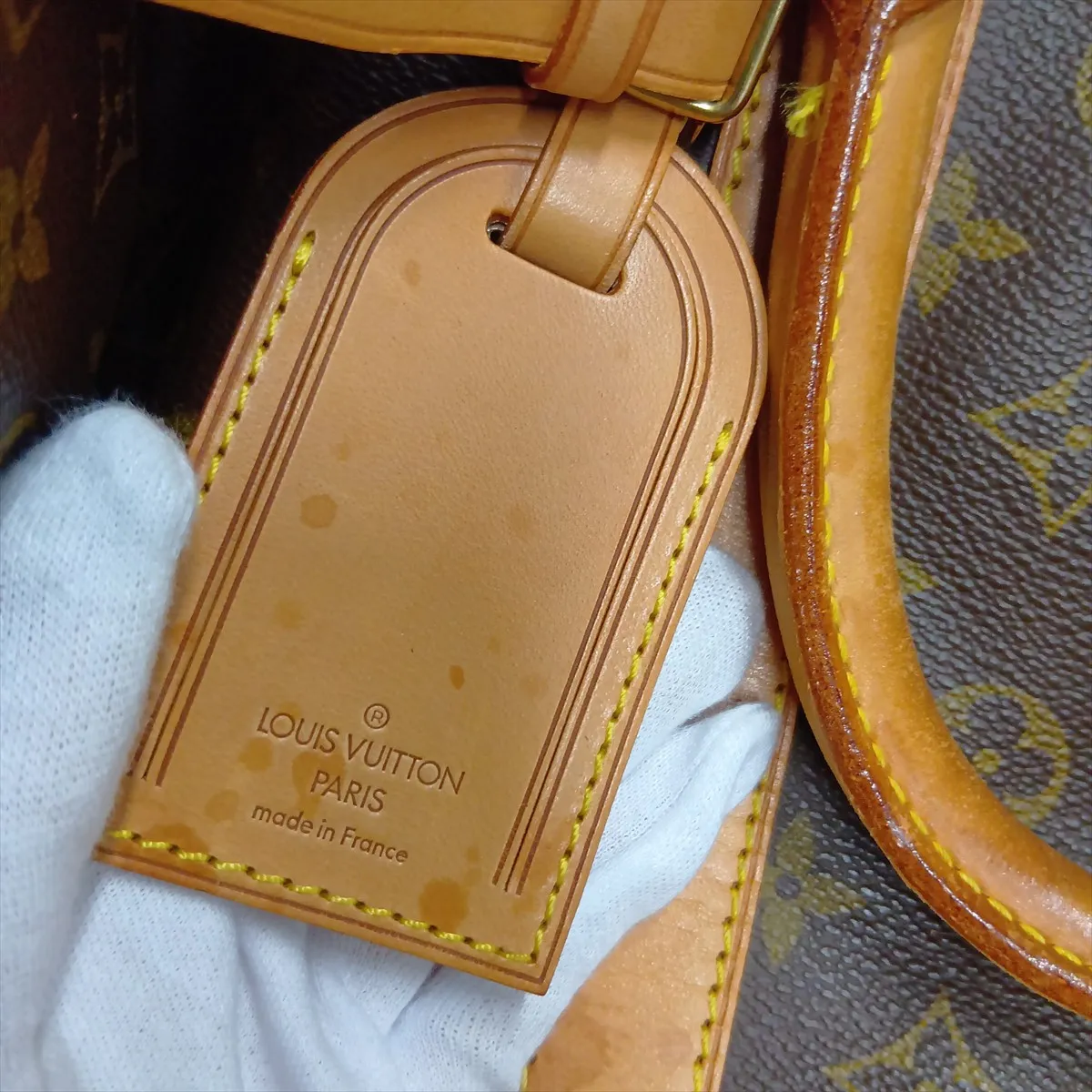 Monogram Keepall Bandoulière 60 M41412 VI1925 Brown — view 11
