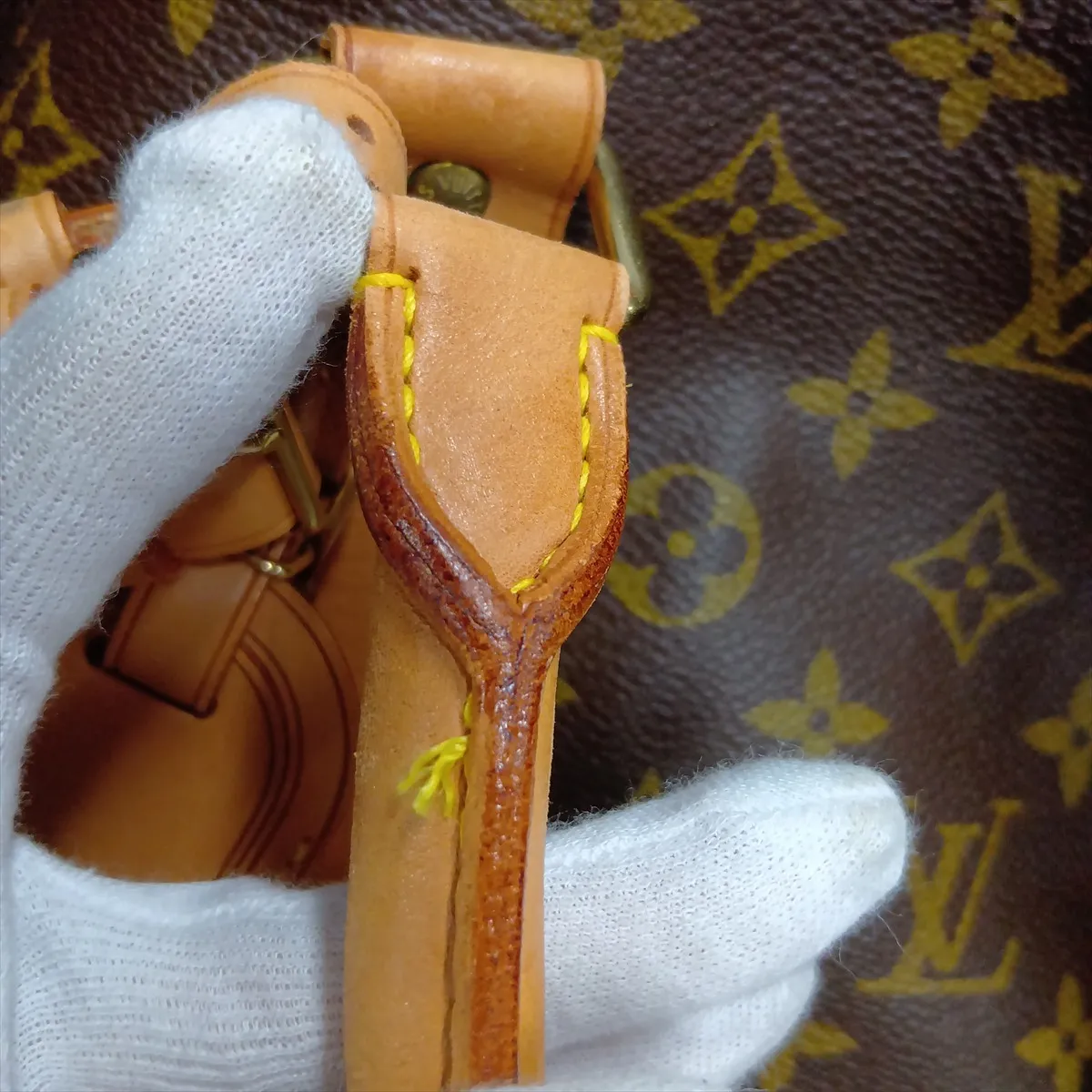 Monogram Keepall Bandoulière 60 M41412 VI1925 Brown — view 12