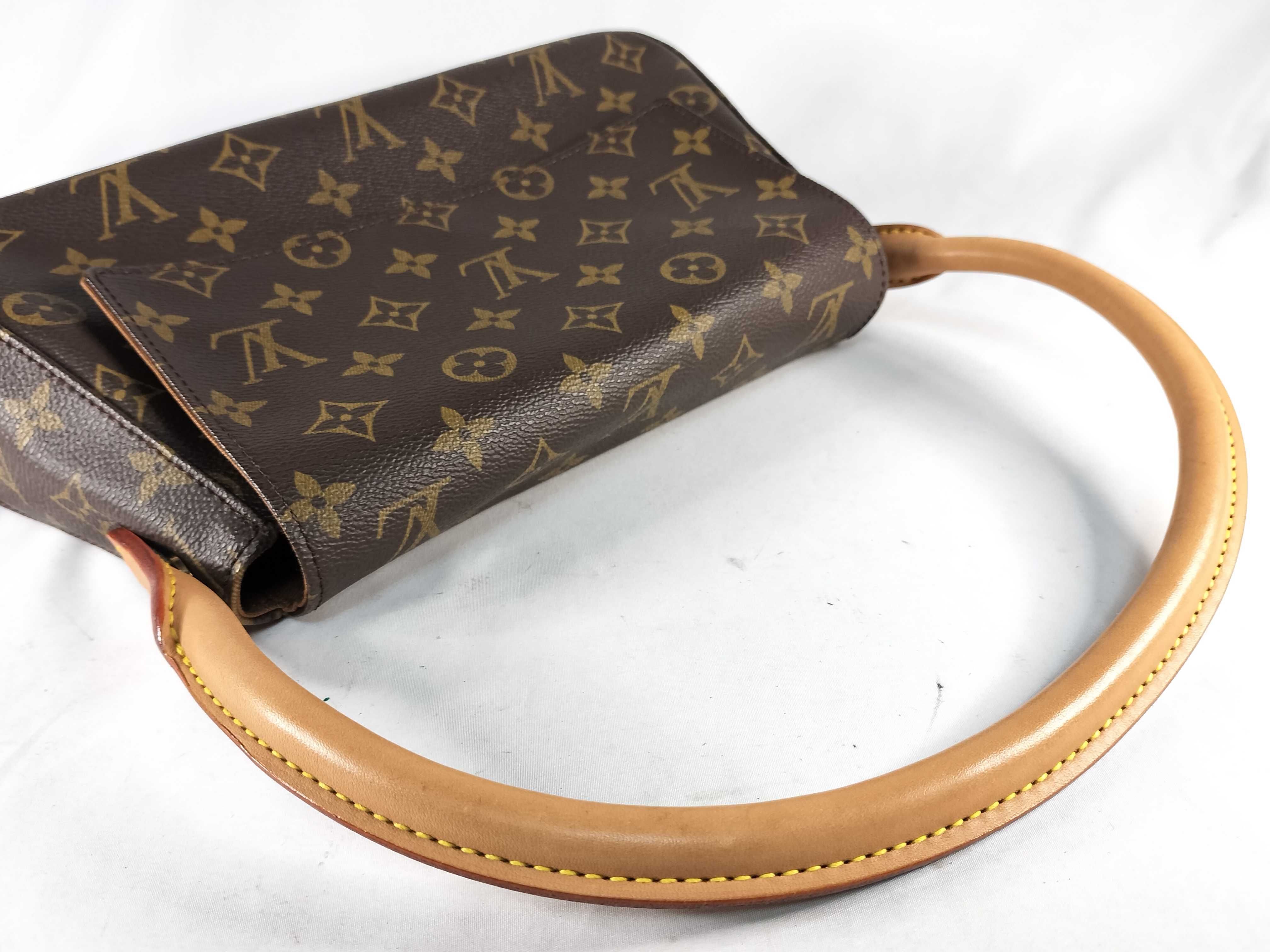 Monogram Mini Looping M51147 MI0092 Brown Handbag — view 3