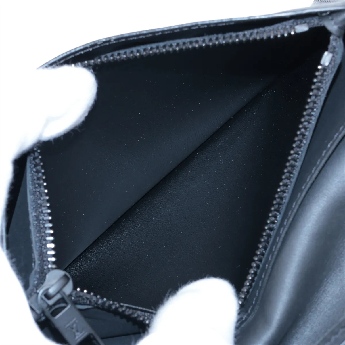 LV Aerogram Portefeuille Brazza M69980 Black Long Wallet (RFID detected) — view 9