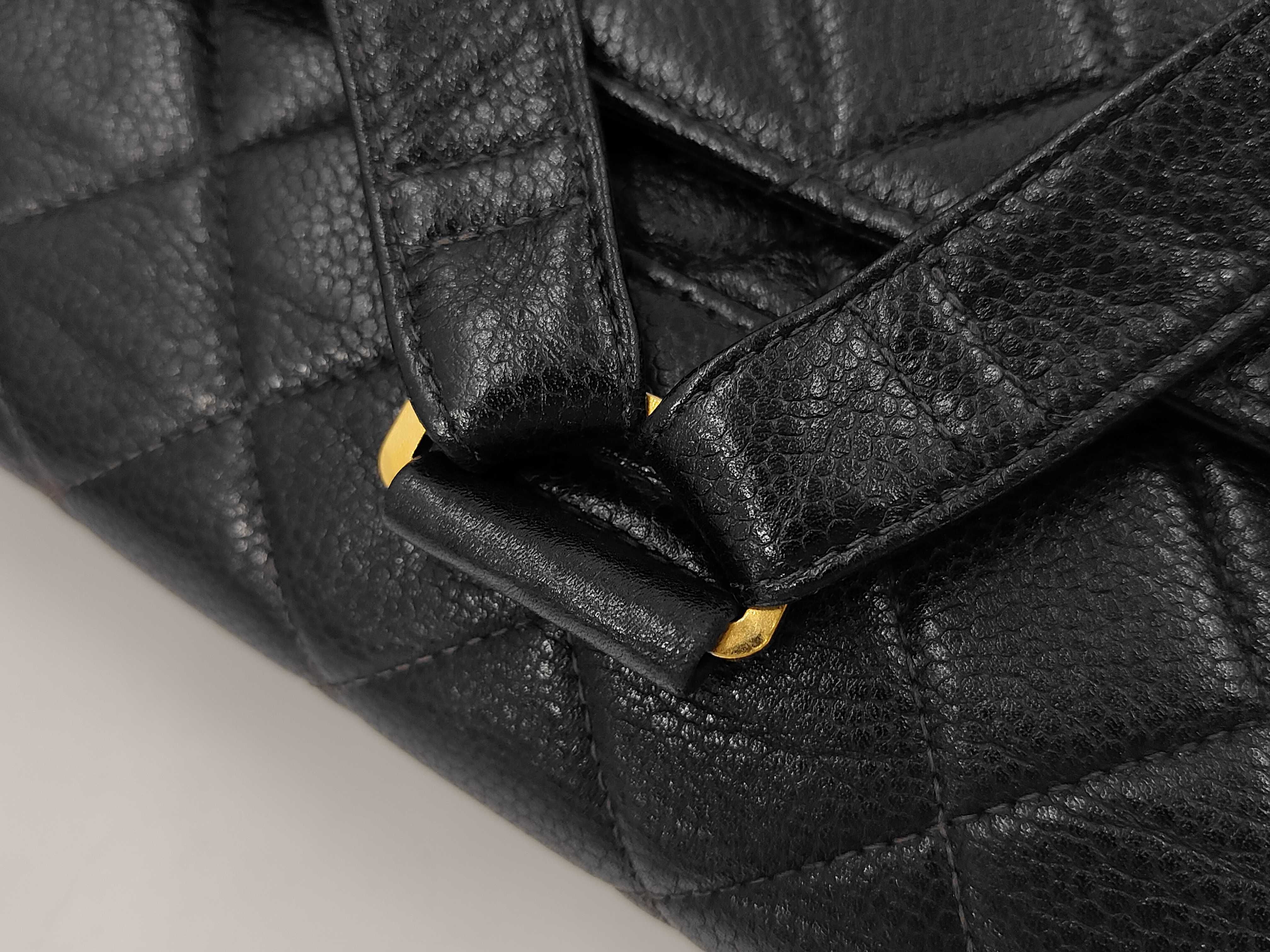 Caviar Skin Matelassé Backpack, Black, Series 4 (Rucksack) — view 7