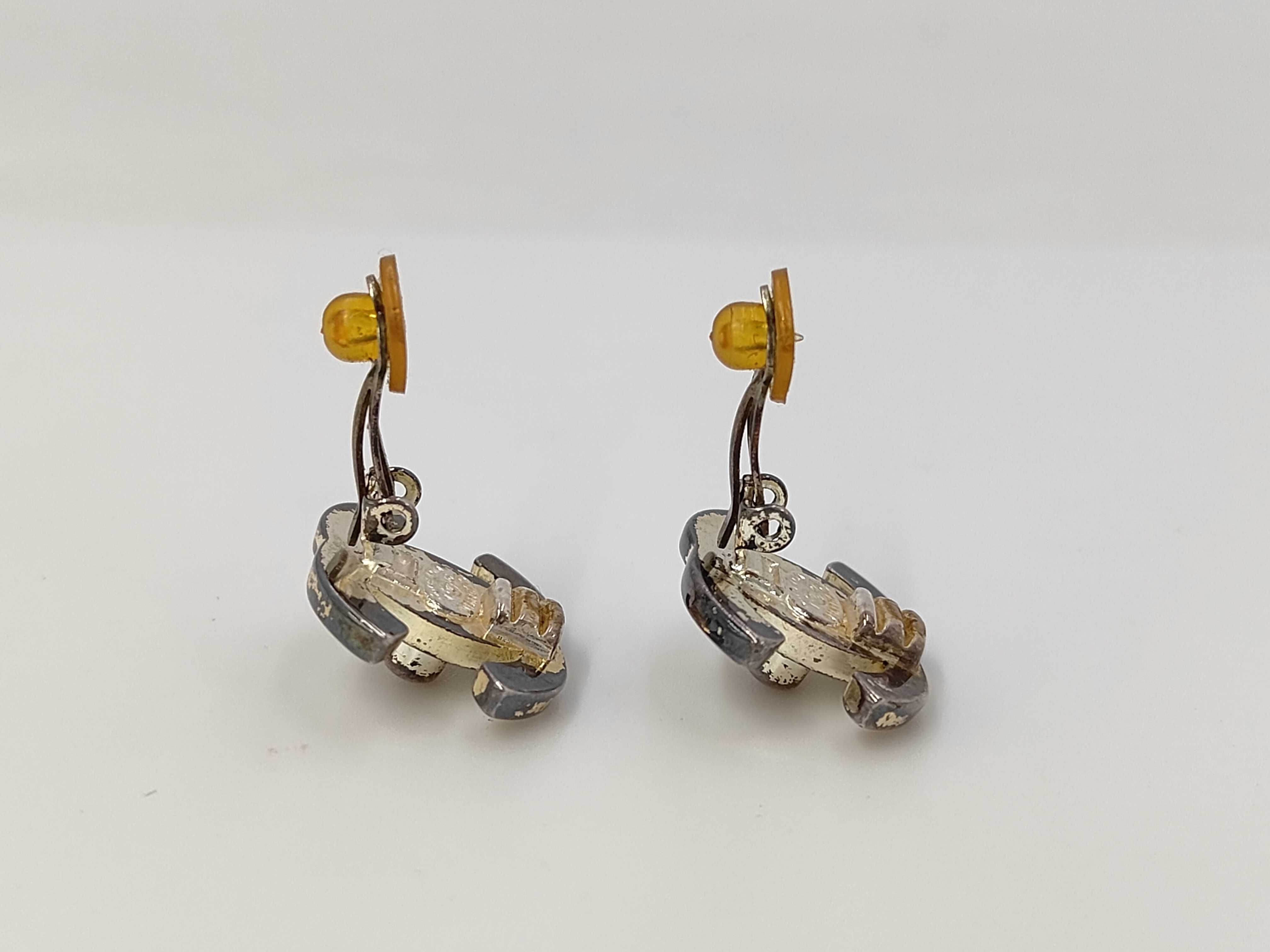Turnlock Silver Earrings — view 3