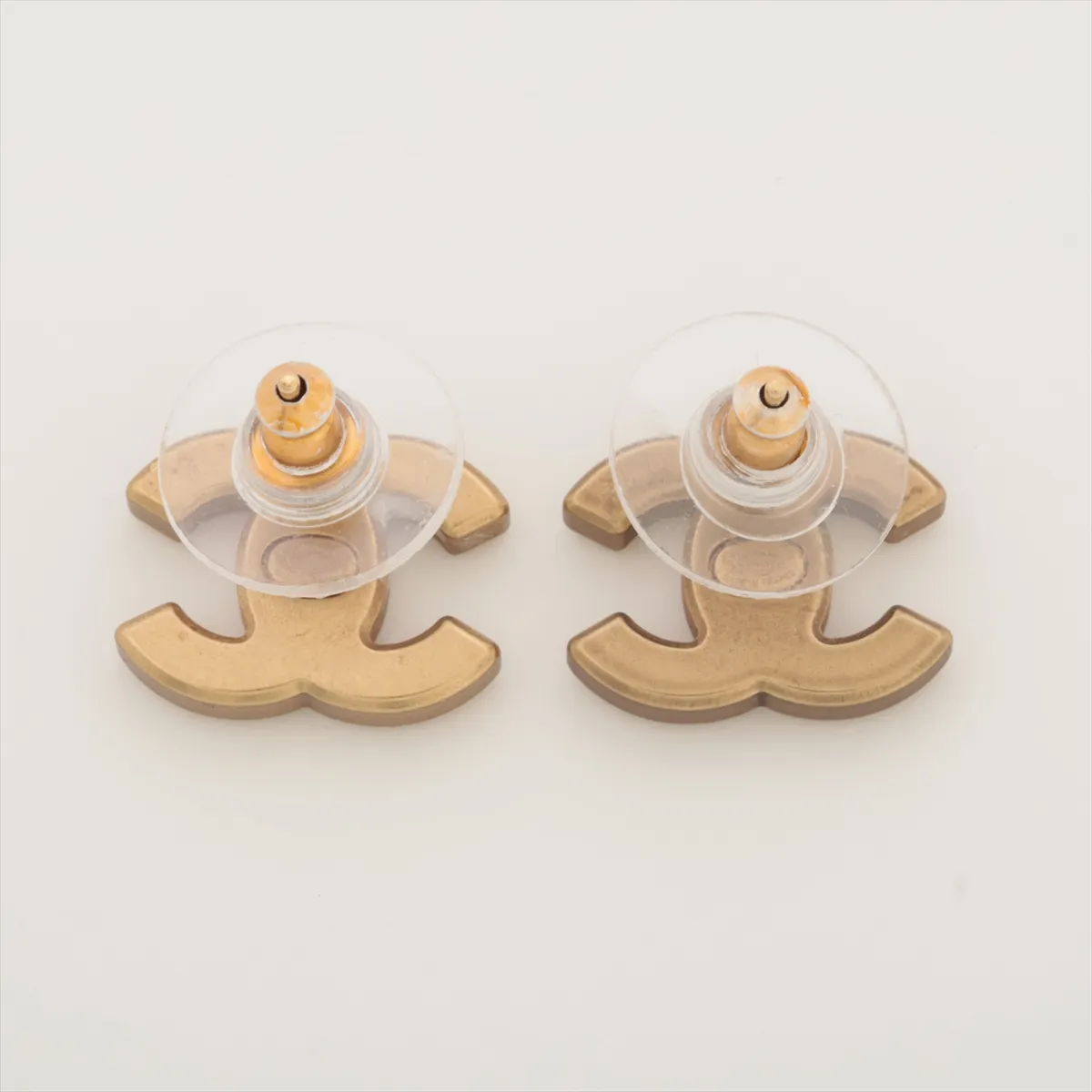 Cocomark A21C Earrings (for both ears) GP x Rhinestone Gold — view 2