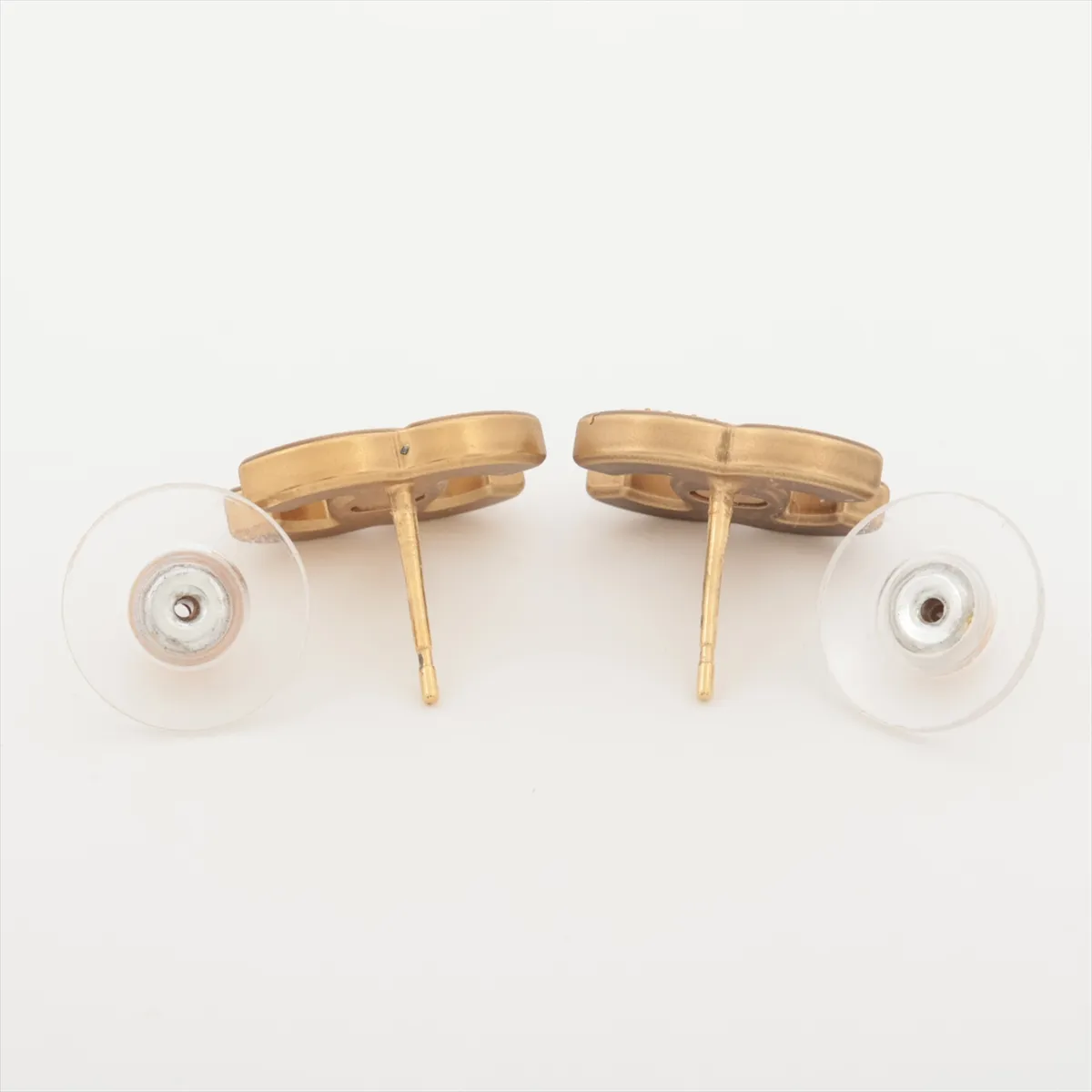 Cocomark A21C Earrings (for both ears) GP x Rhinestone Gold — view 4