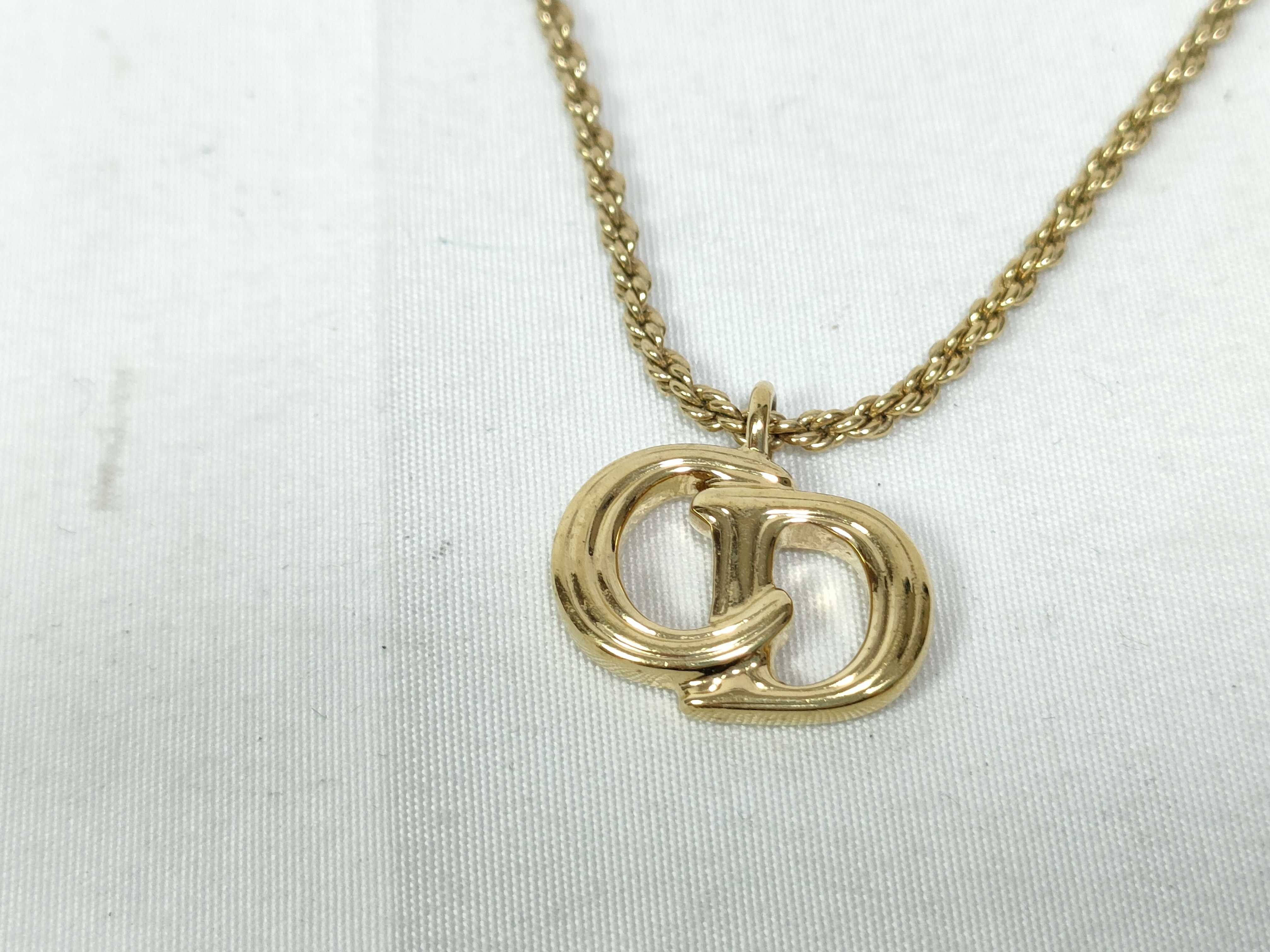necklace with CD logo