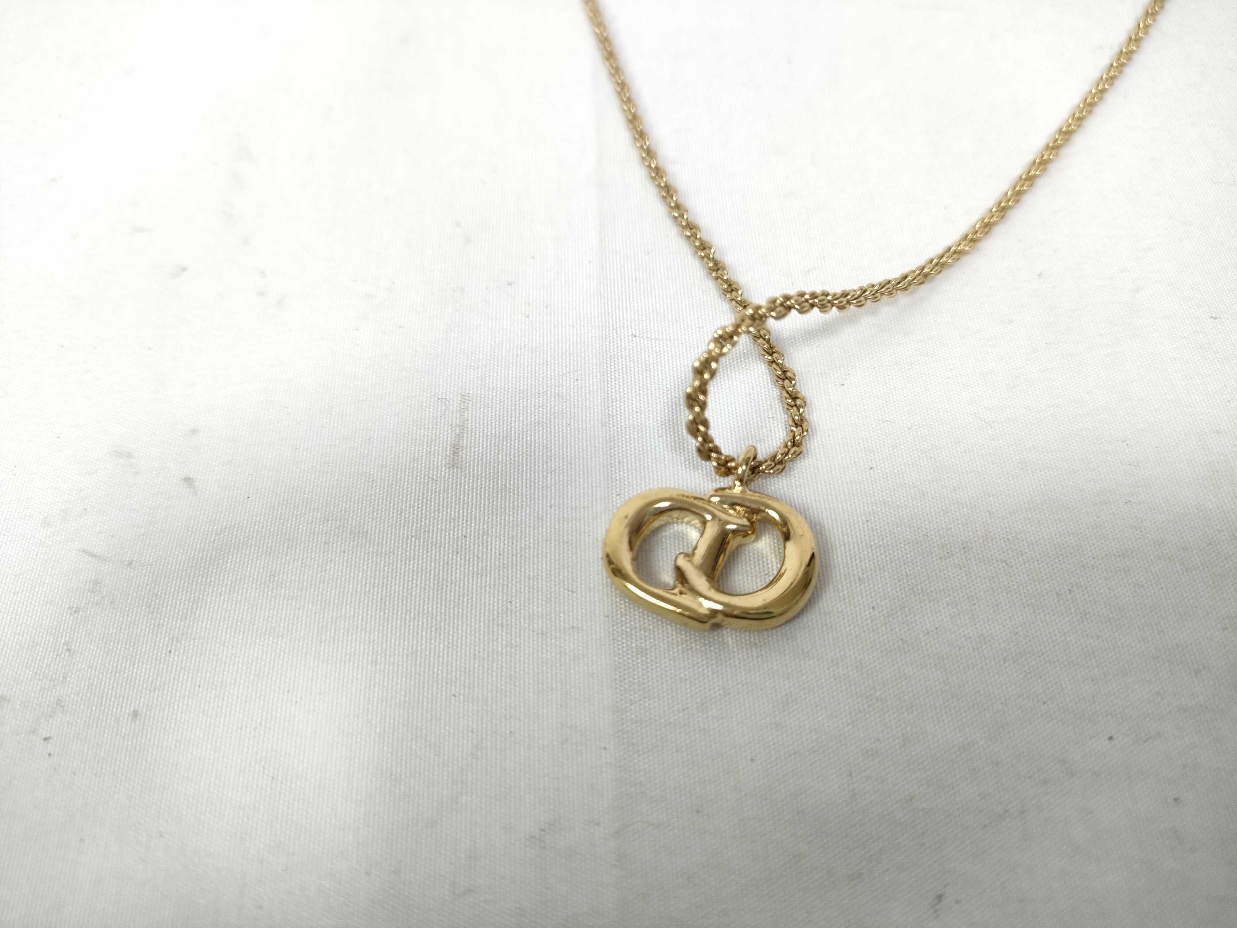 necklace with CD logo — view 2