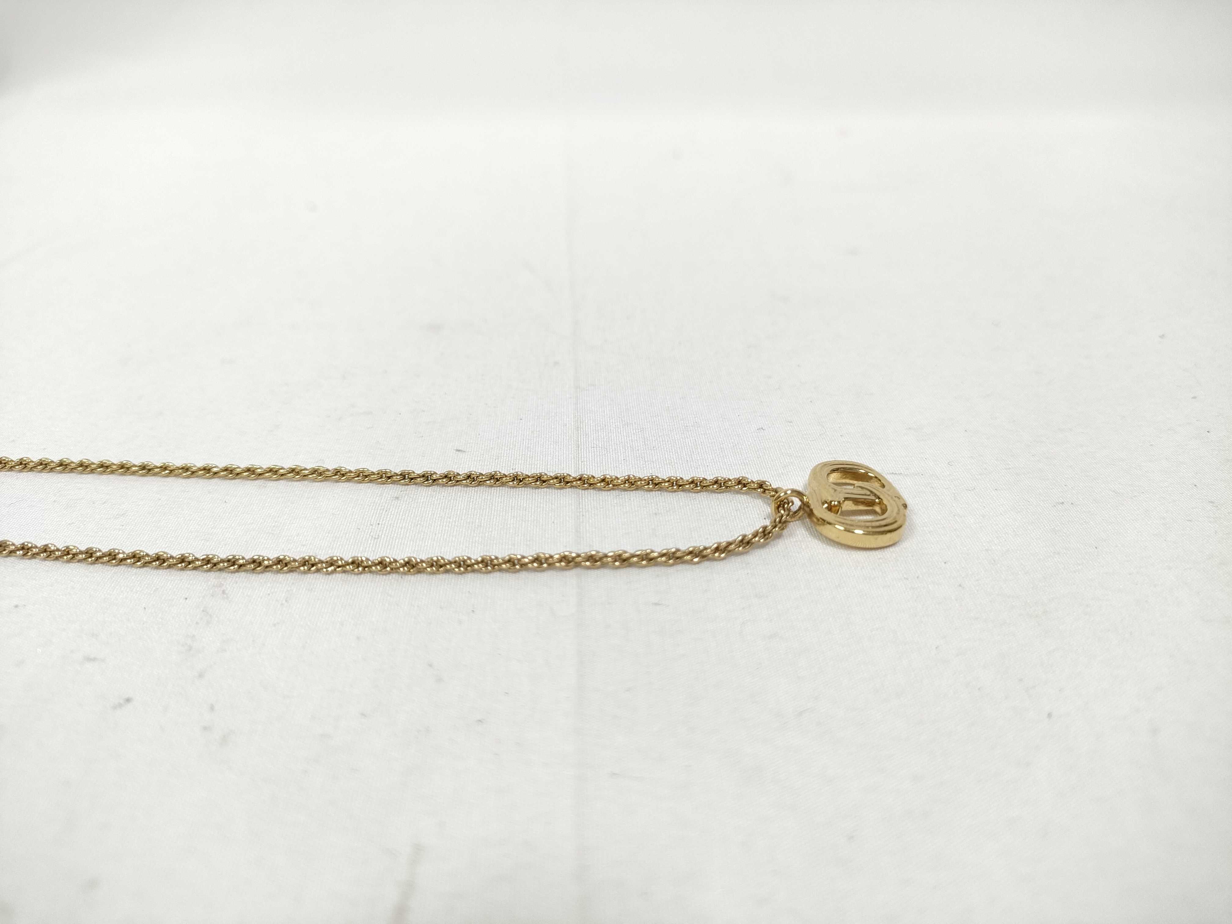 necklace with CD logo — view 3