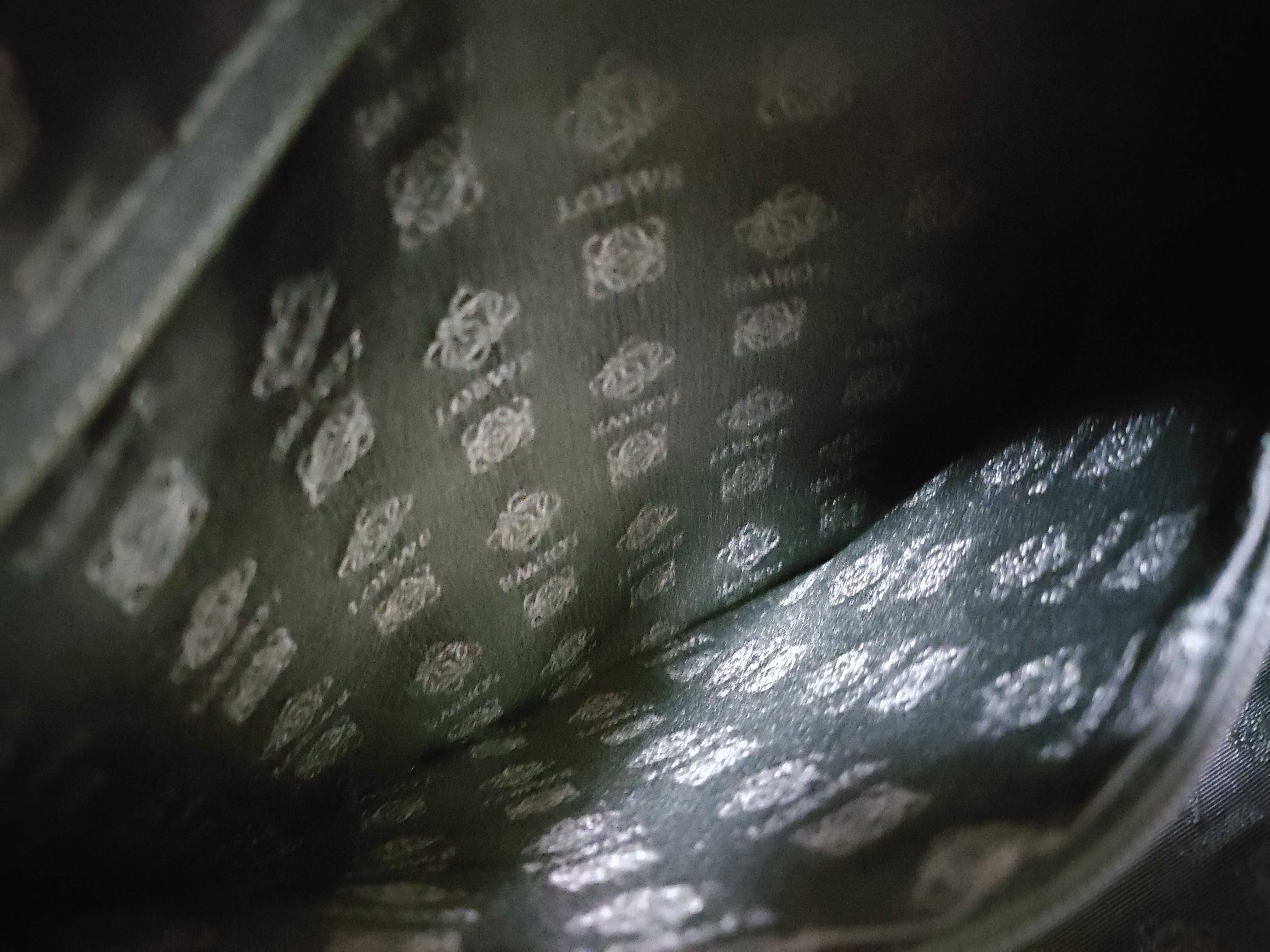 Nylon x Leather Tote Bag with Anagram Lining — view 12