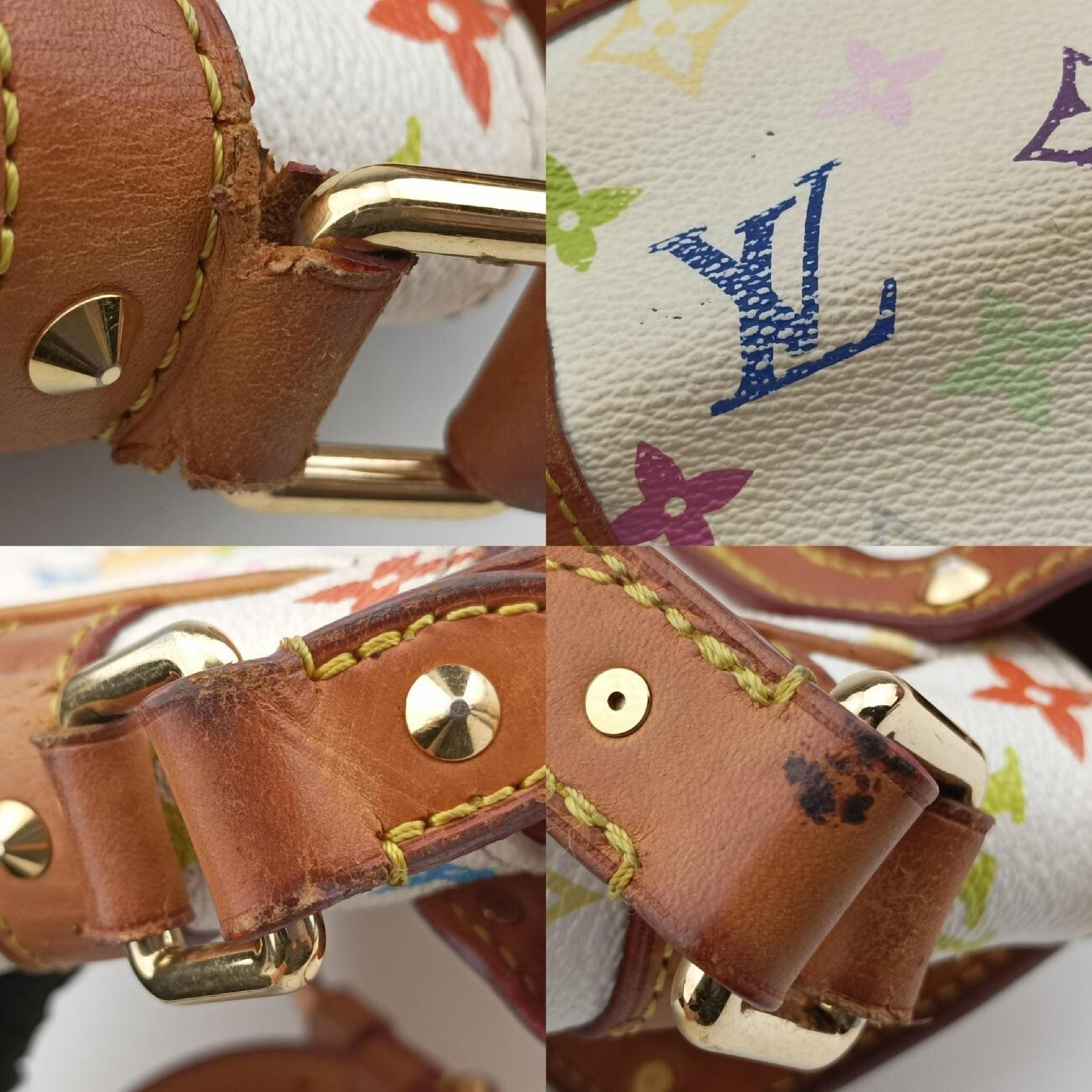 Sologne Blanc Monogram Multicolor M92661 VI0074 Shoulder Bag — view 10