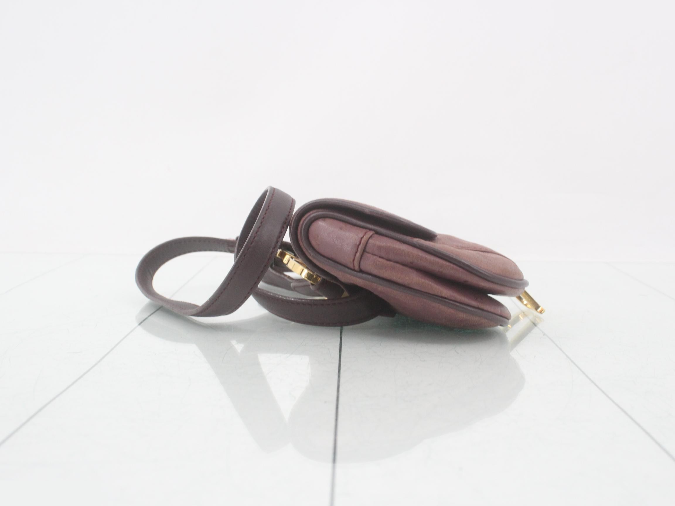 Ostrich Mini Waist Pouch — view 4