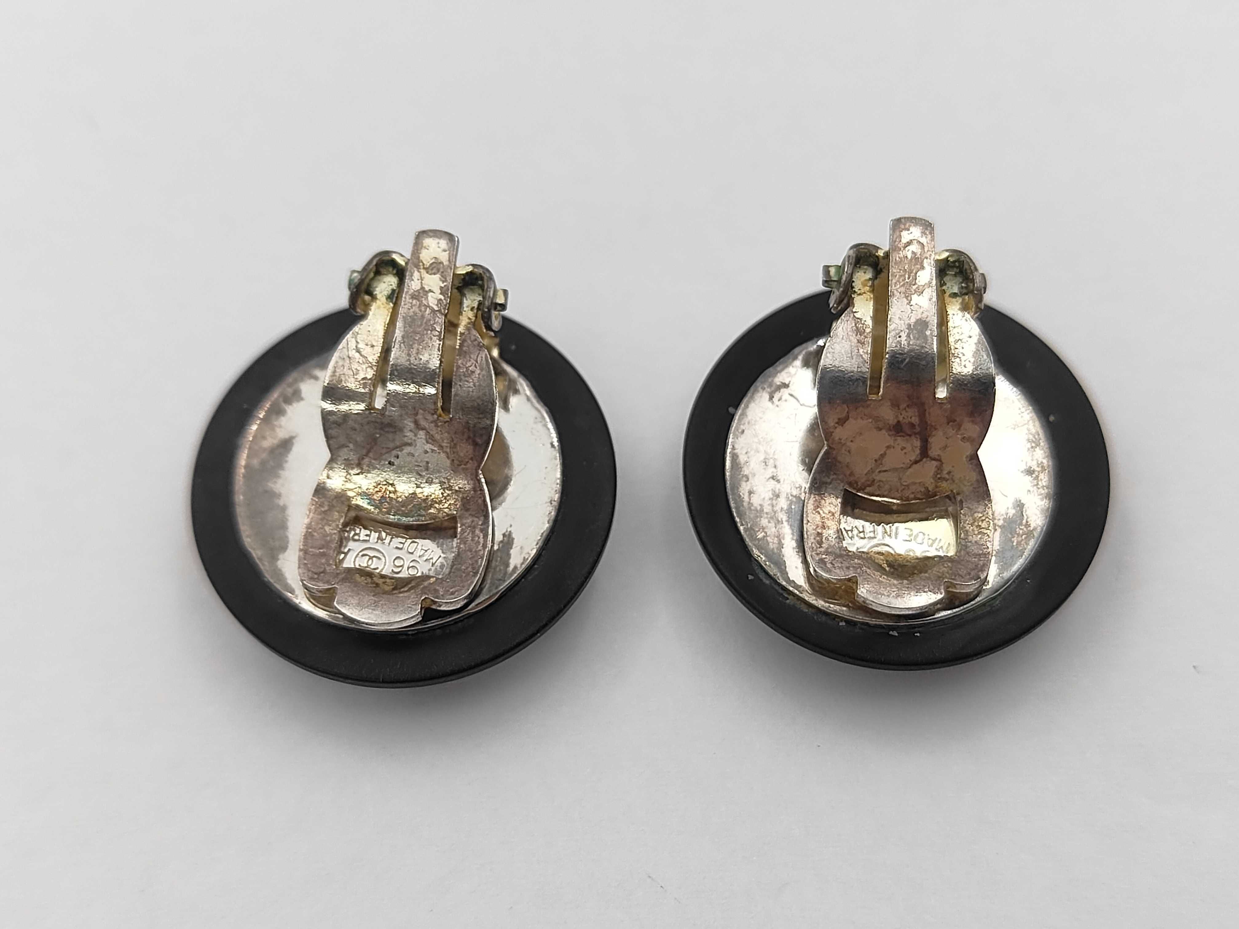 Coco Mark/Button Motif/96A Earrings — view 2