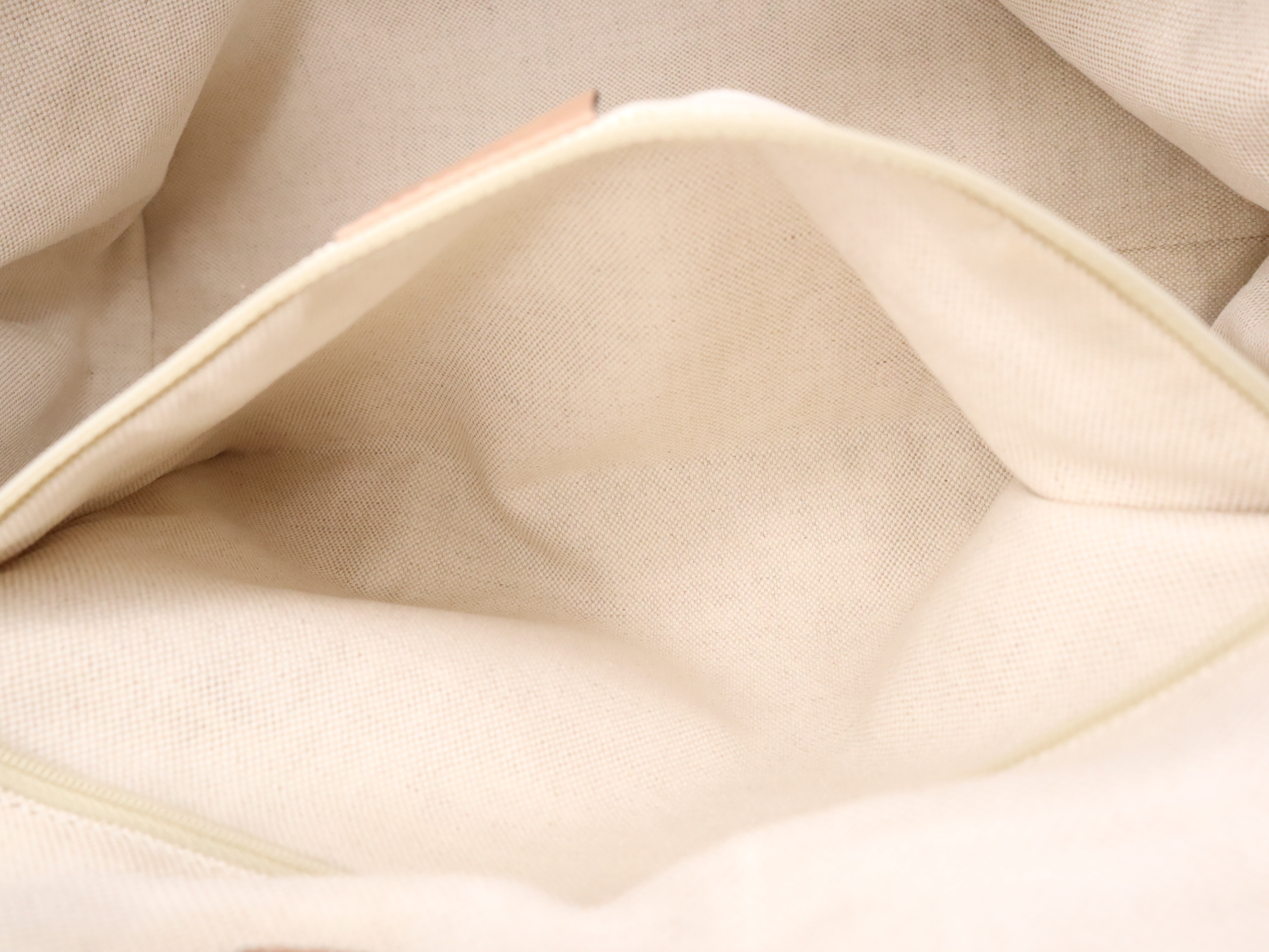 211944 Canvas x Leather Diamante Sukey Handbag Beige Pink with Charm — view 11