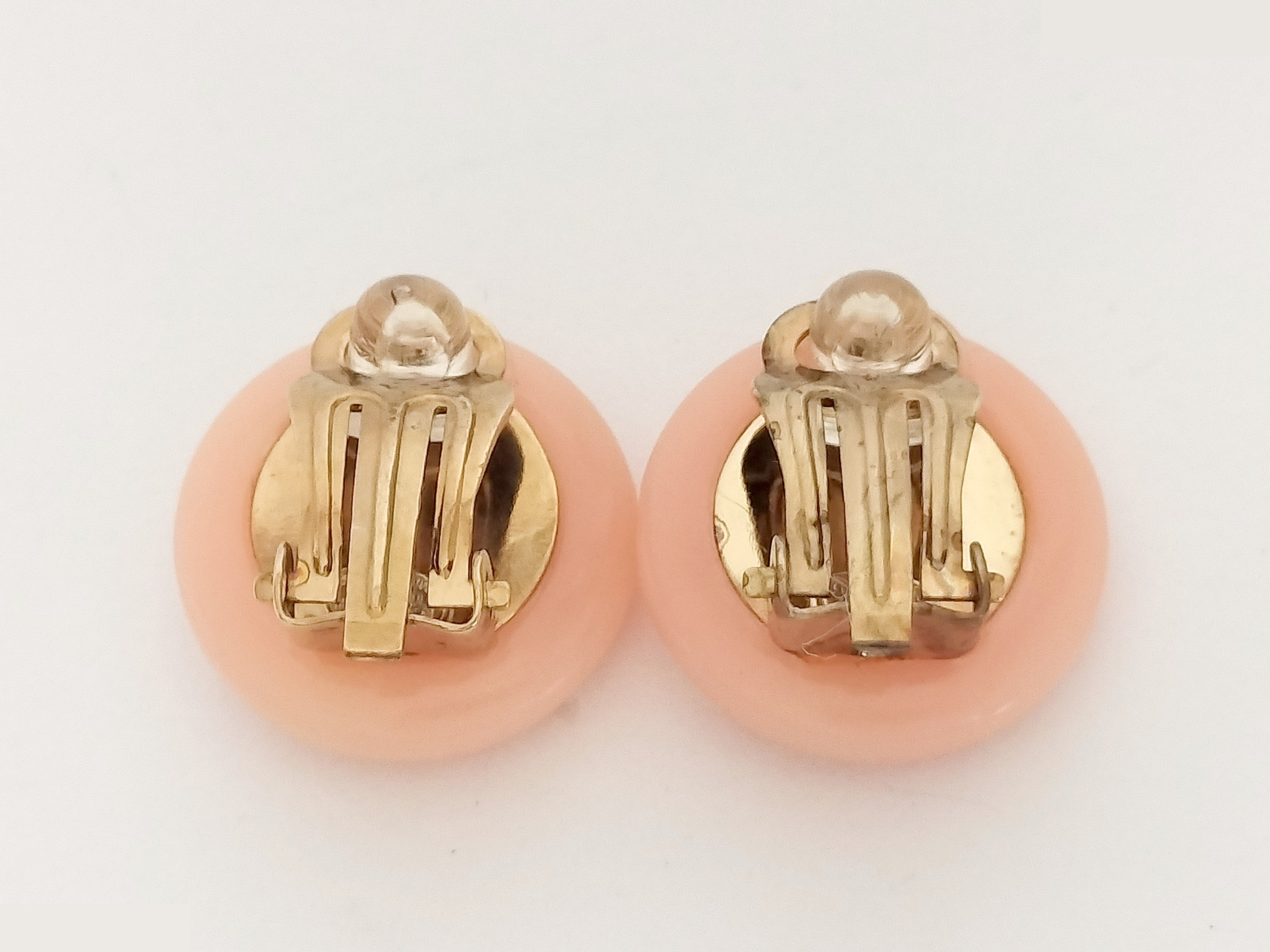 Coco F Pearl Plastic Earrings — view 4