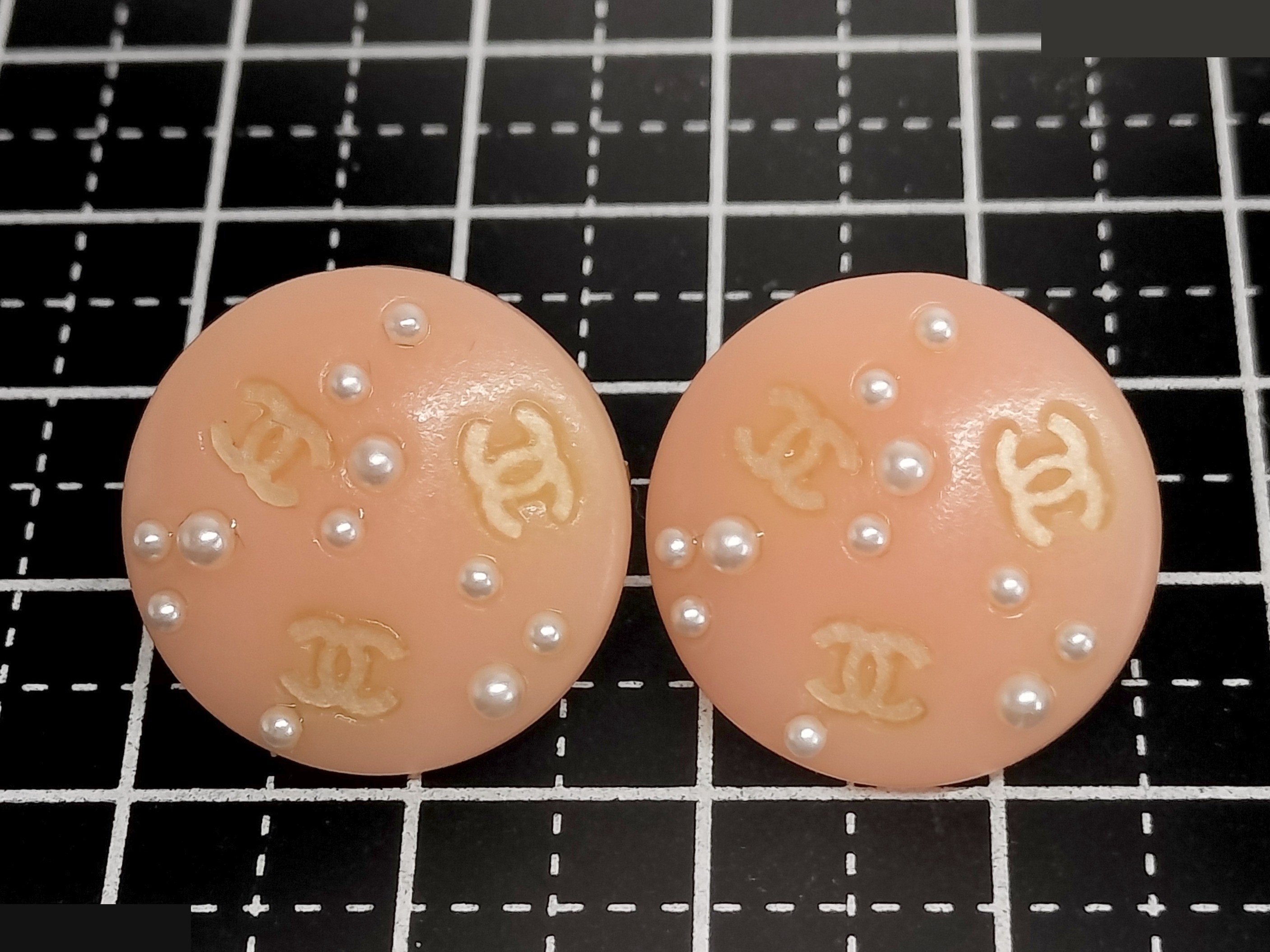 Coco F Pearl Plastic Earrings — view 6