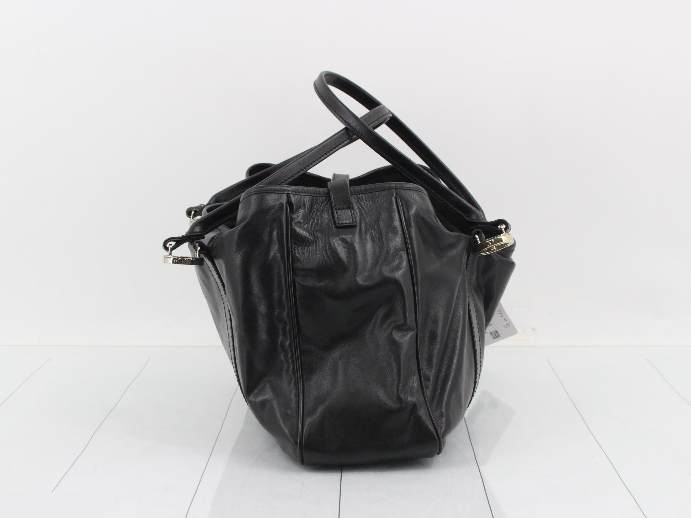 GG Twins Leather Tote Bag — view 4