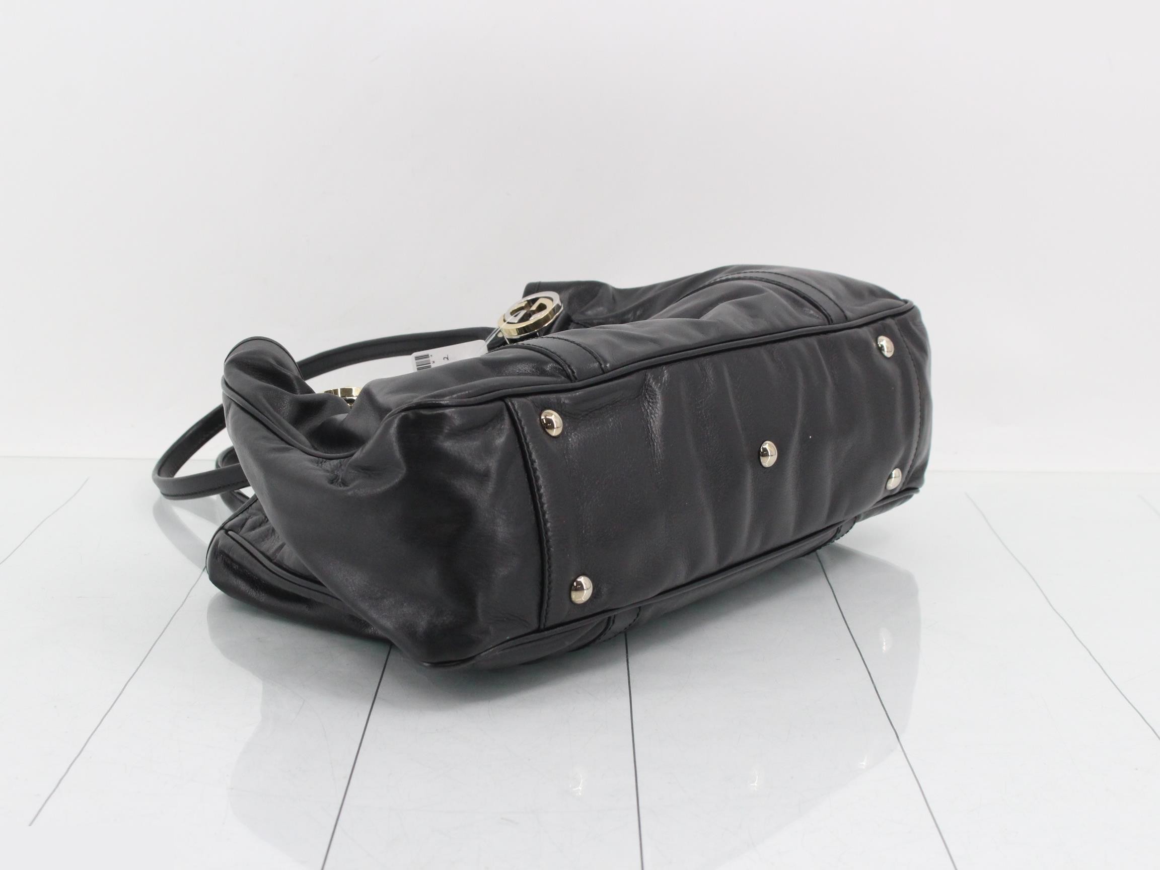 GG Twins Leather Tote Bag — view 5