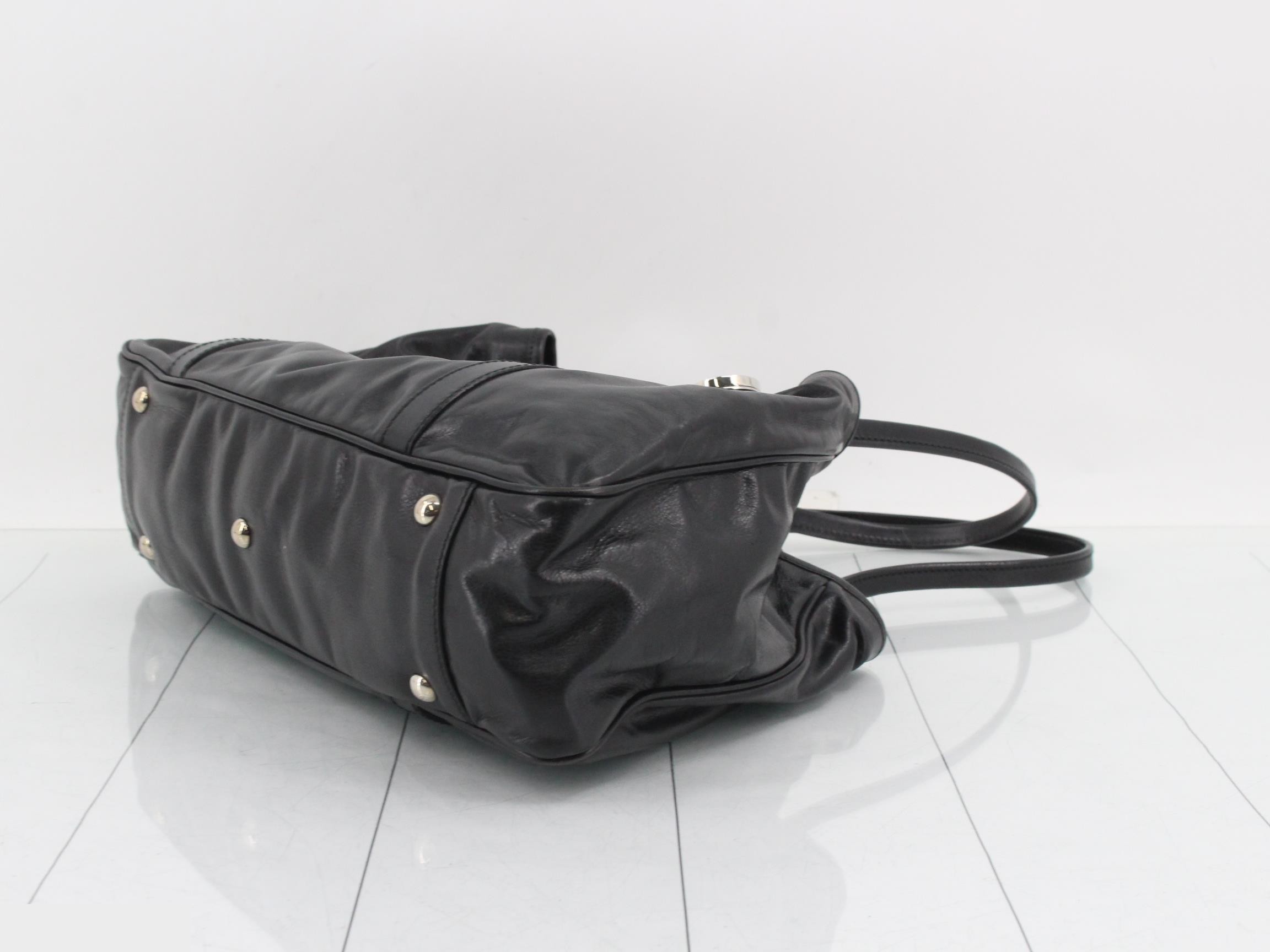 GG Twins Leather Tote Bag — view 6