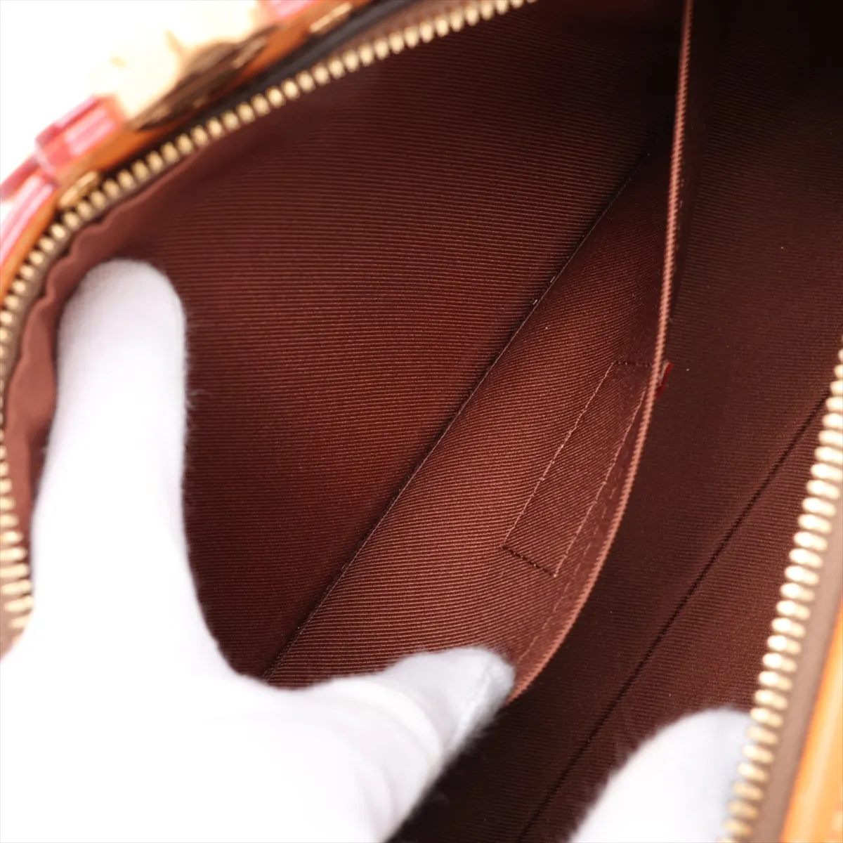 Monogram Dust Soul Trunk EW M11536 Brown (RFID detected) — view 7