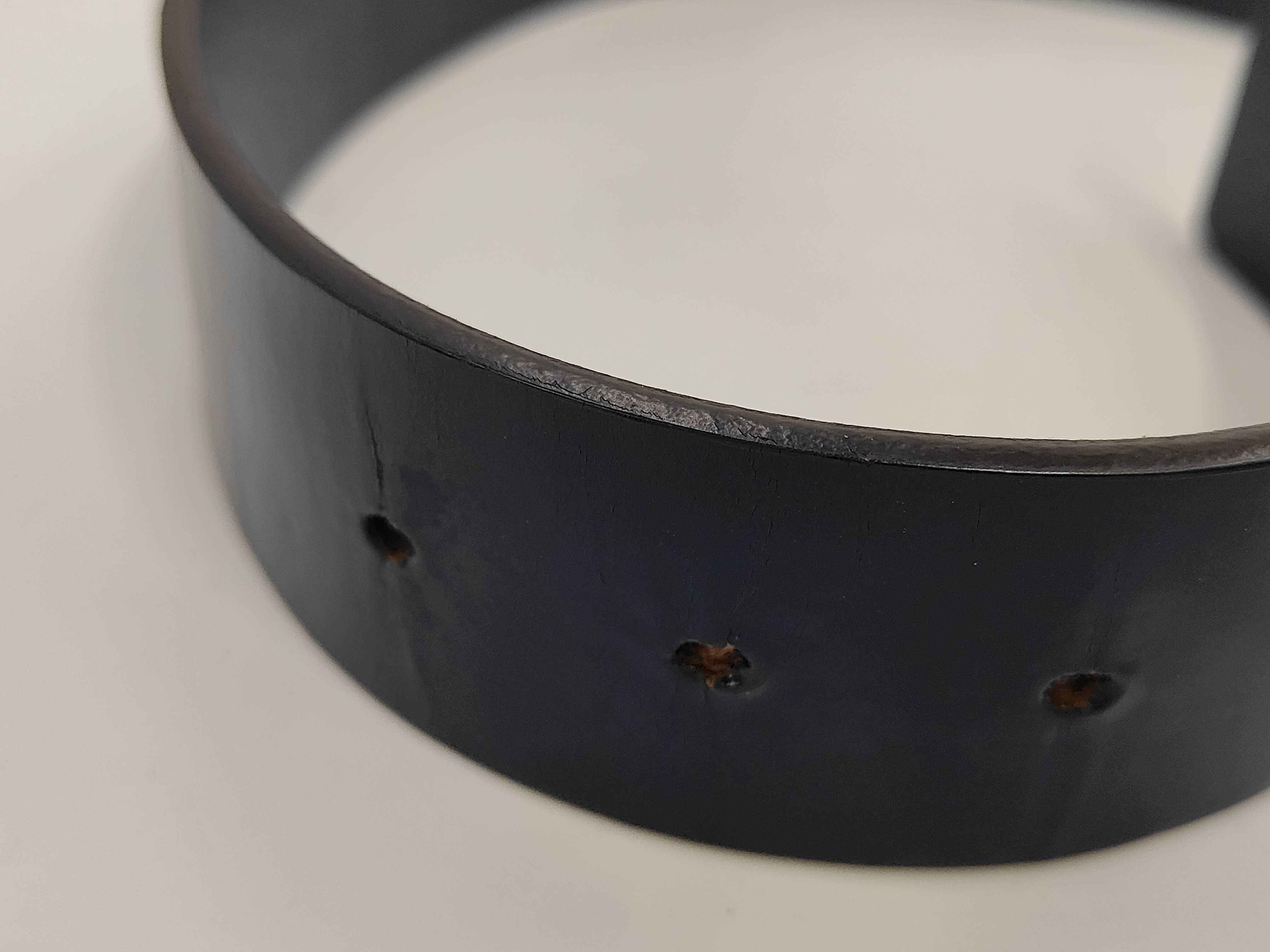GG belt, interlocking design, navy belt — view 6