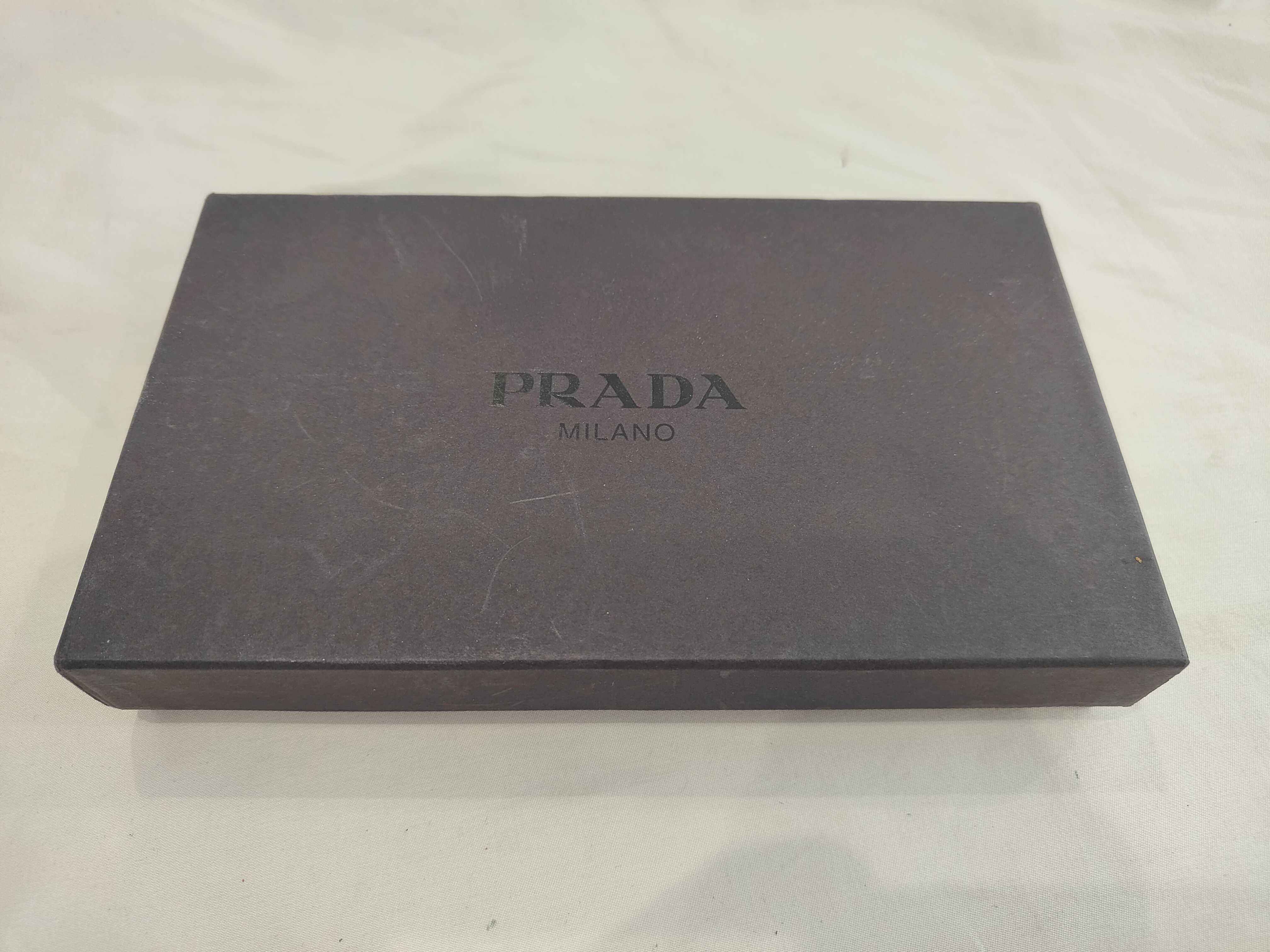 Saffiano Triangle Logo Long Wallet — view 12