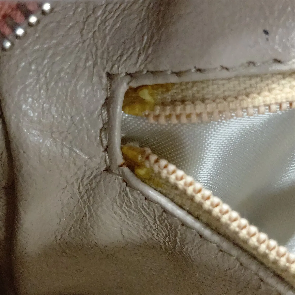 Matelassé Lambskin Chain Shoulder Bag with Fringe, Pink, Gold Hardware, 3119835 (Serial Number 3) — view 11