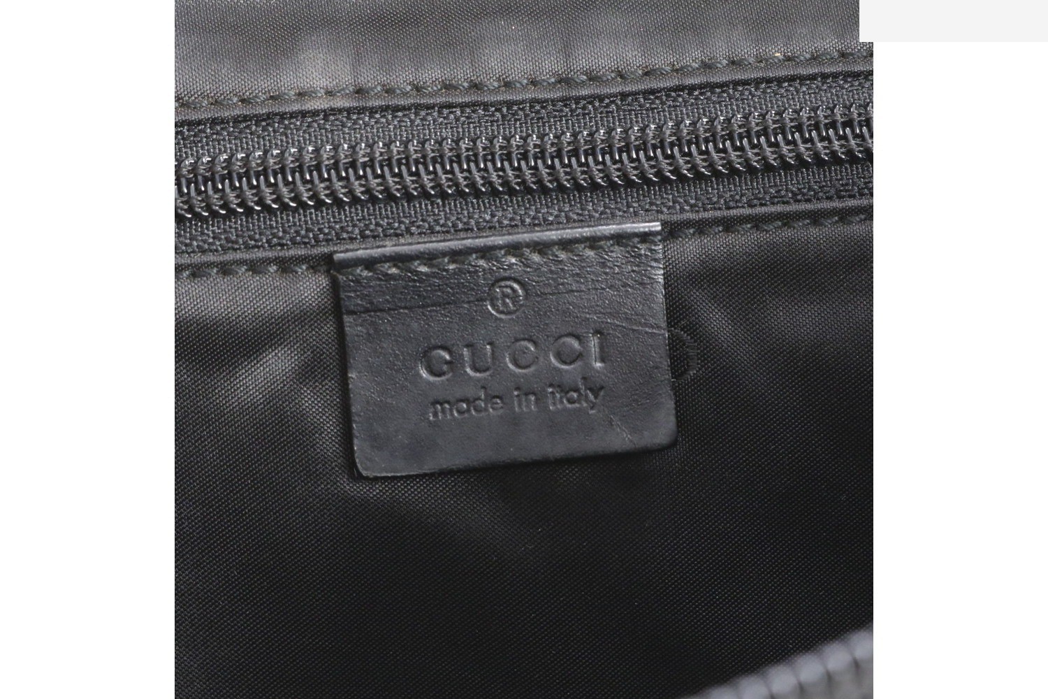 Leather and nylon business bag, briefcase. — view 8
