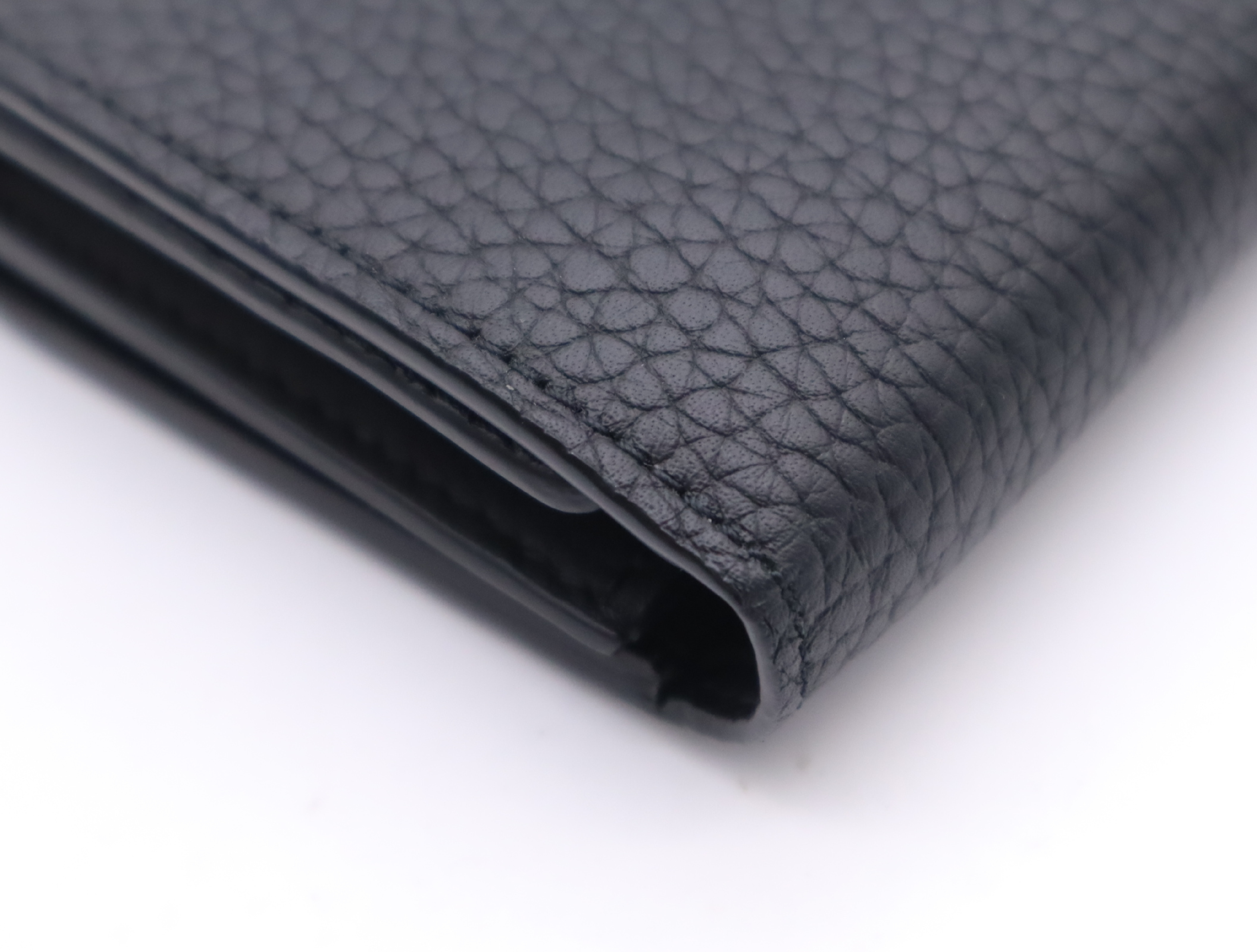 M12149 Taurillon Capucines Tiny Wallet with Dust Bag — view 8