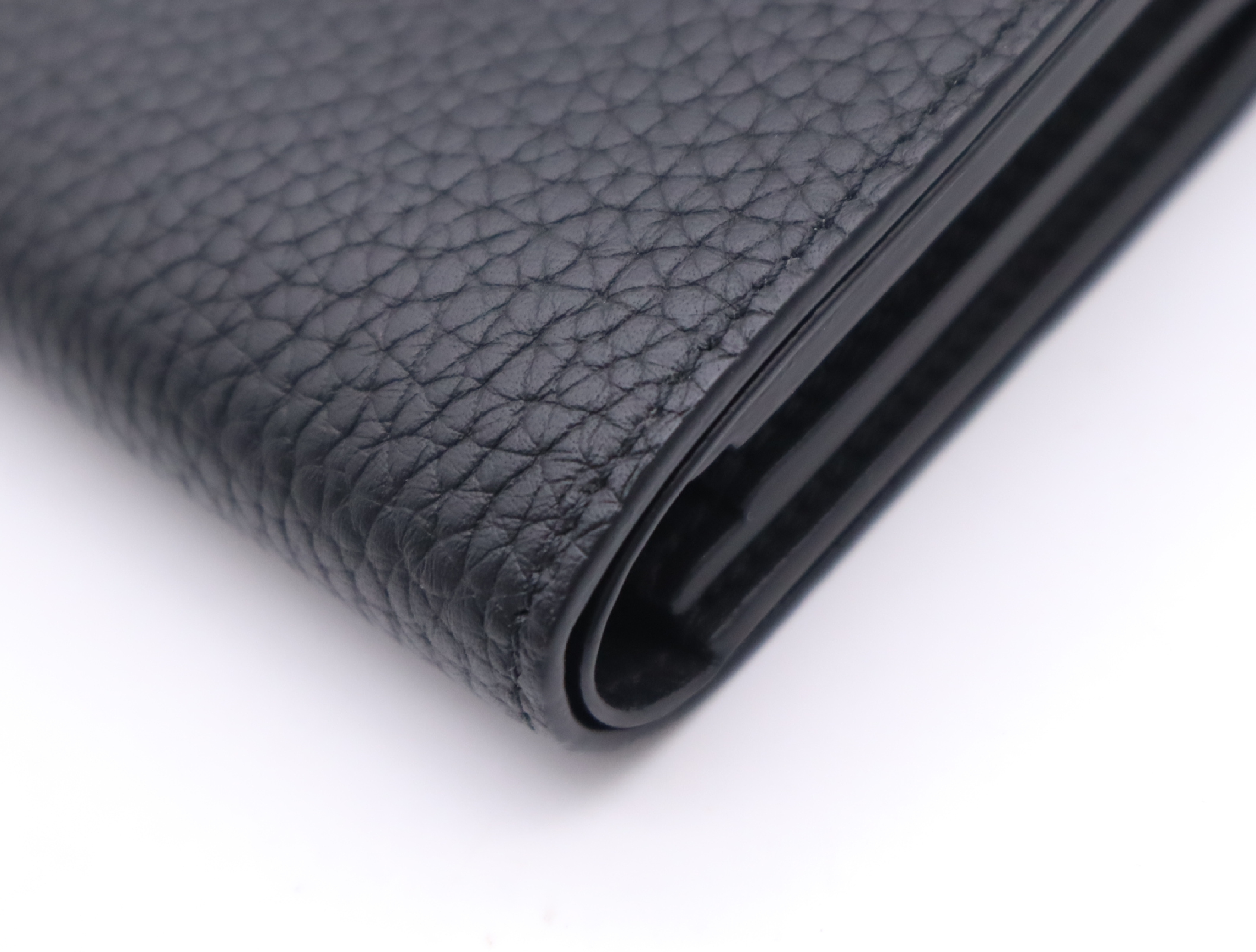 M12149 Taurillon Capucines Tiny Wallet with Dust Bag — view 9