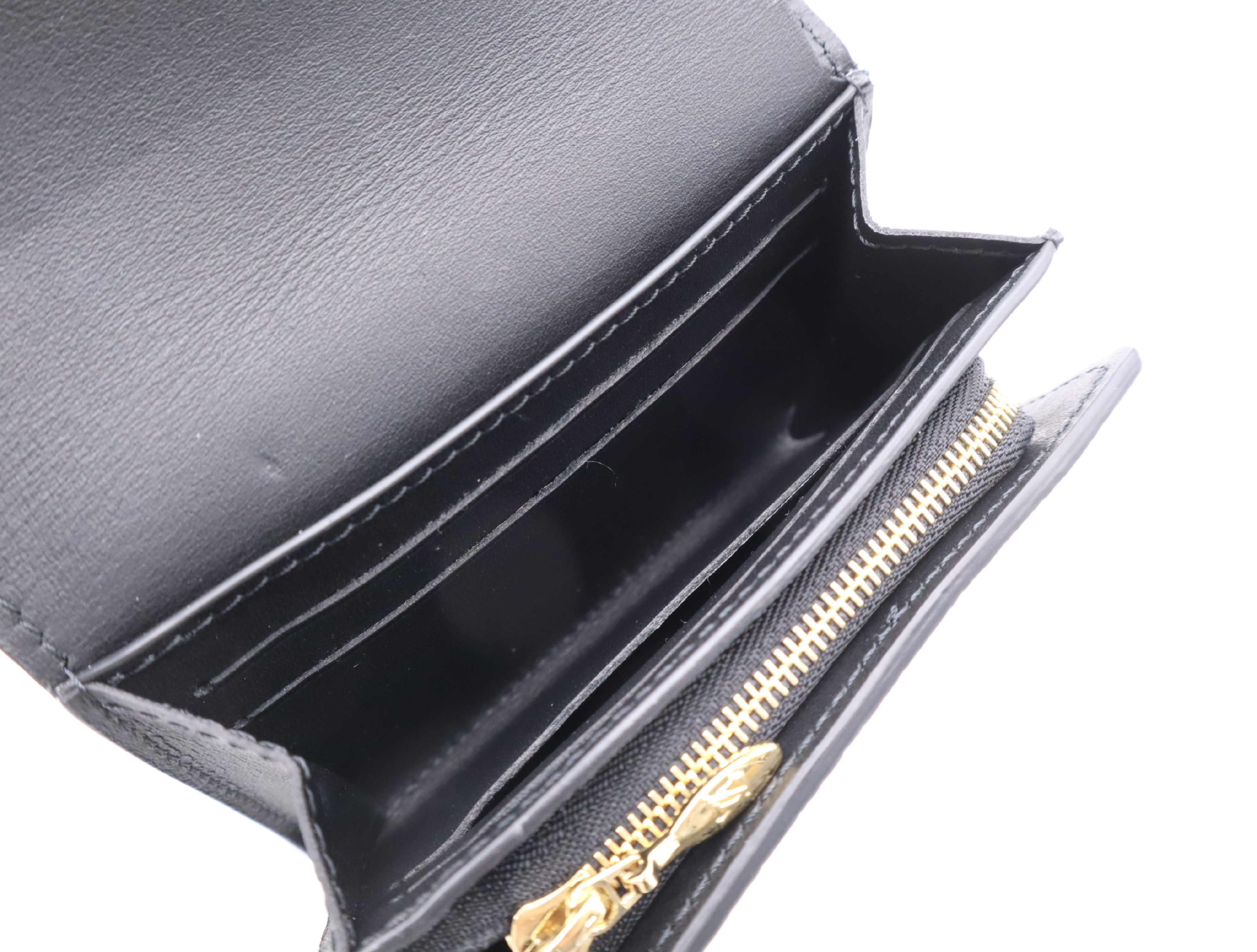 M12149 Taurillon Capucines Tiny Wallet with Dust Bag — view 10