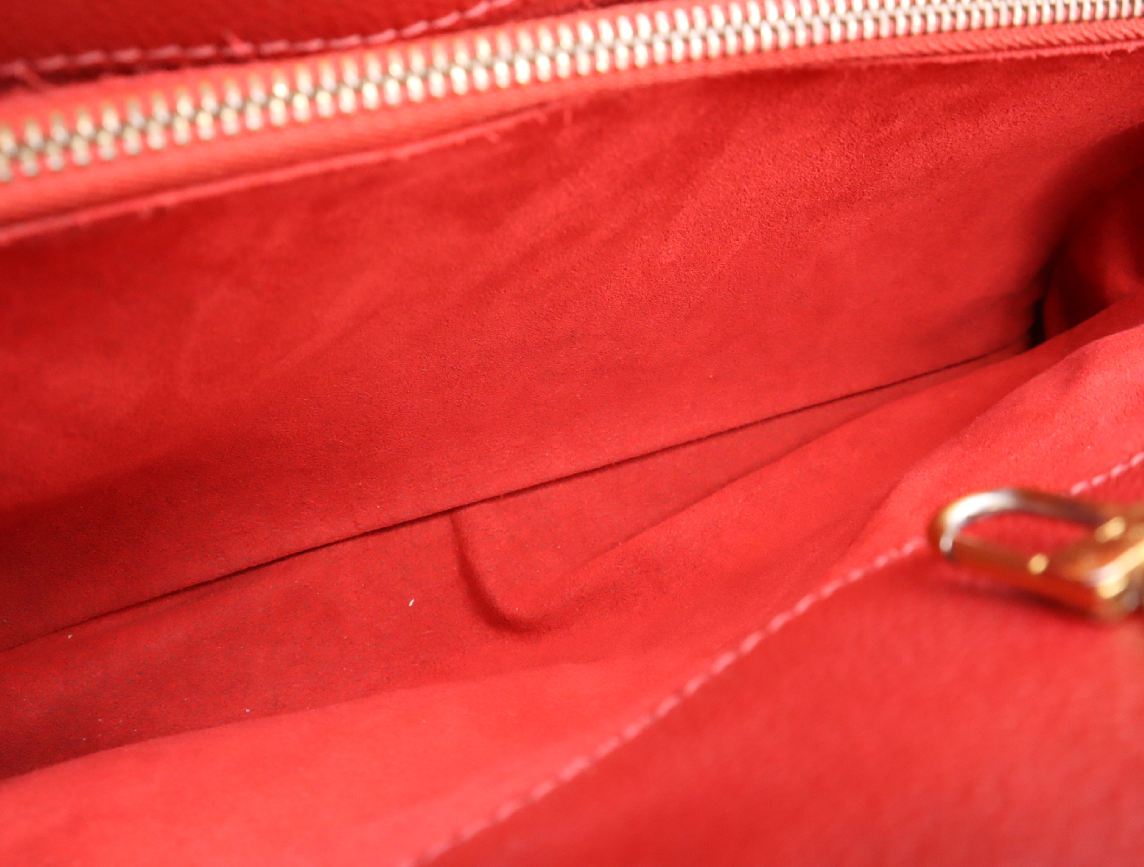 M41738 Monogram Venus Cerise Handbag with Shoulder Strap, Padlock, 2 Keys, and Clochette — view 14