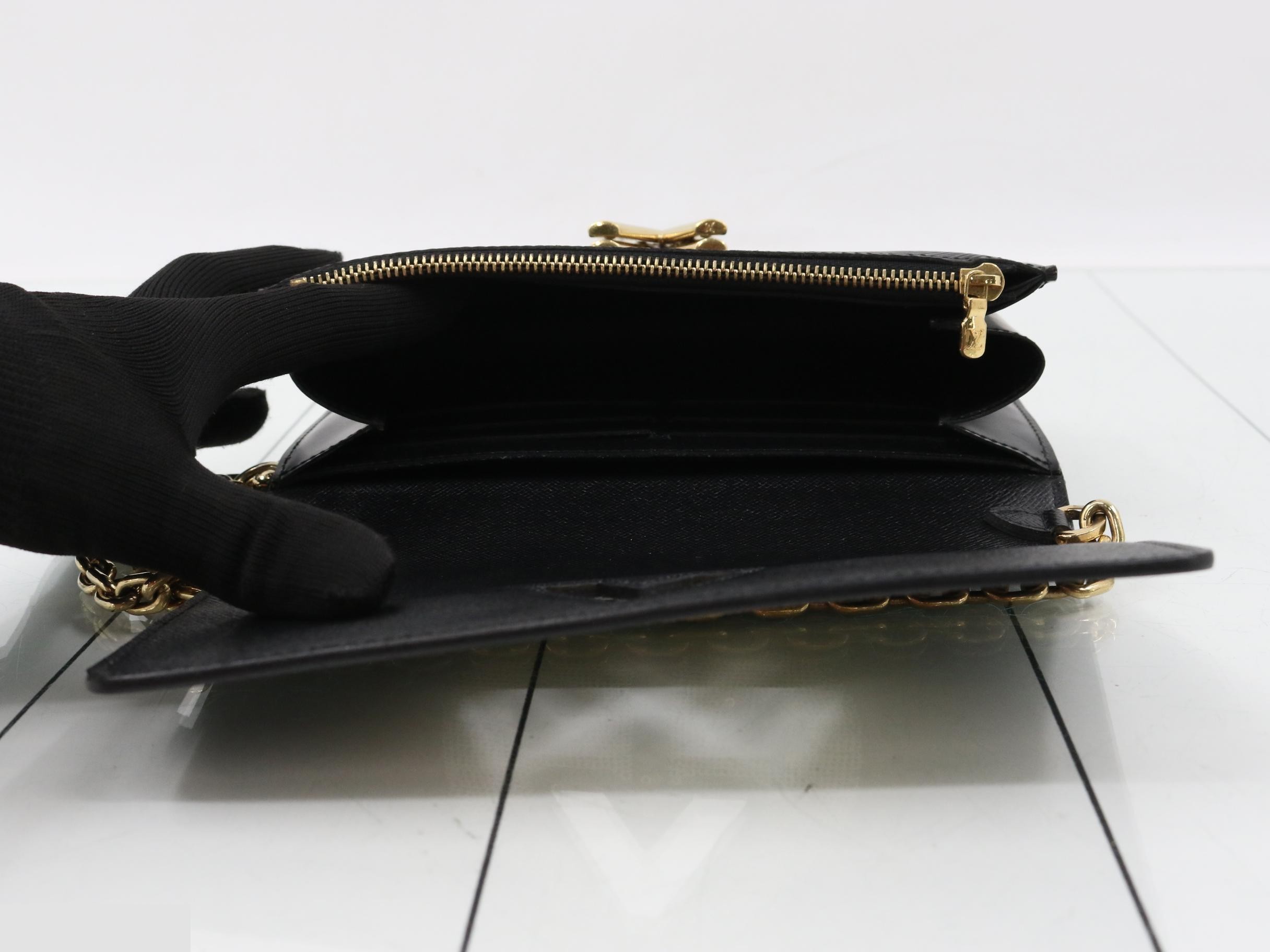 Portefeuille Twist Chain Owl Noir Chain Wallet — view 4