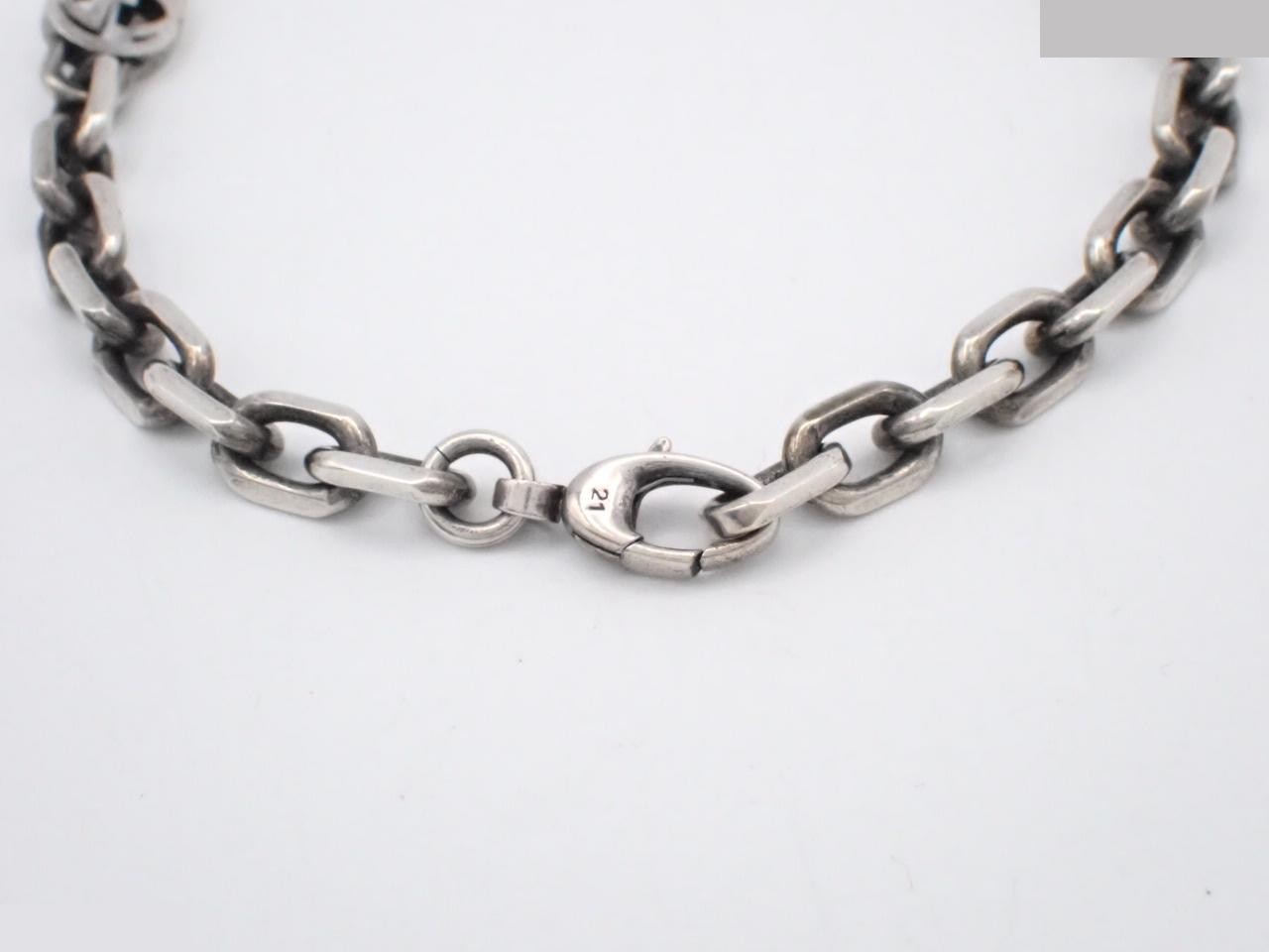 Bracelet, stamped "21", actual size 22cm, Ag925/21.9g — view 3
