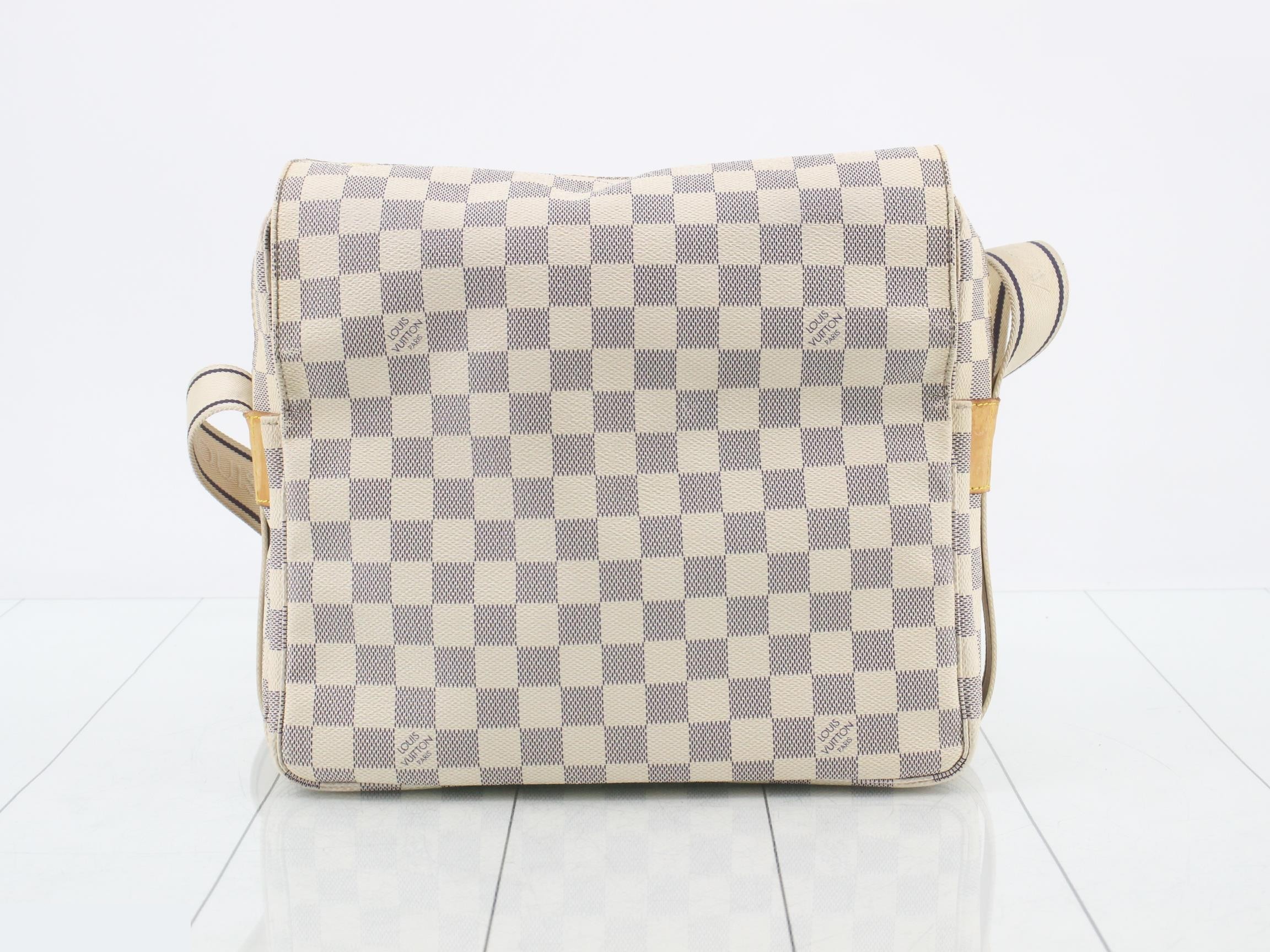 Damier Azur Naviglio Shoulder Bag — view 2
