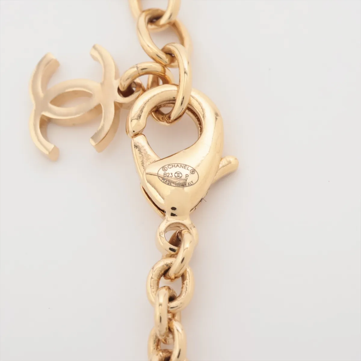 Cocomark B23P Necklace GP x Rhinestone Gold — view 5