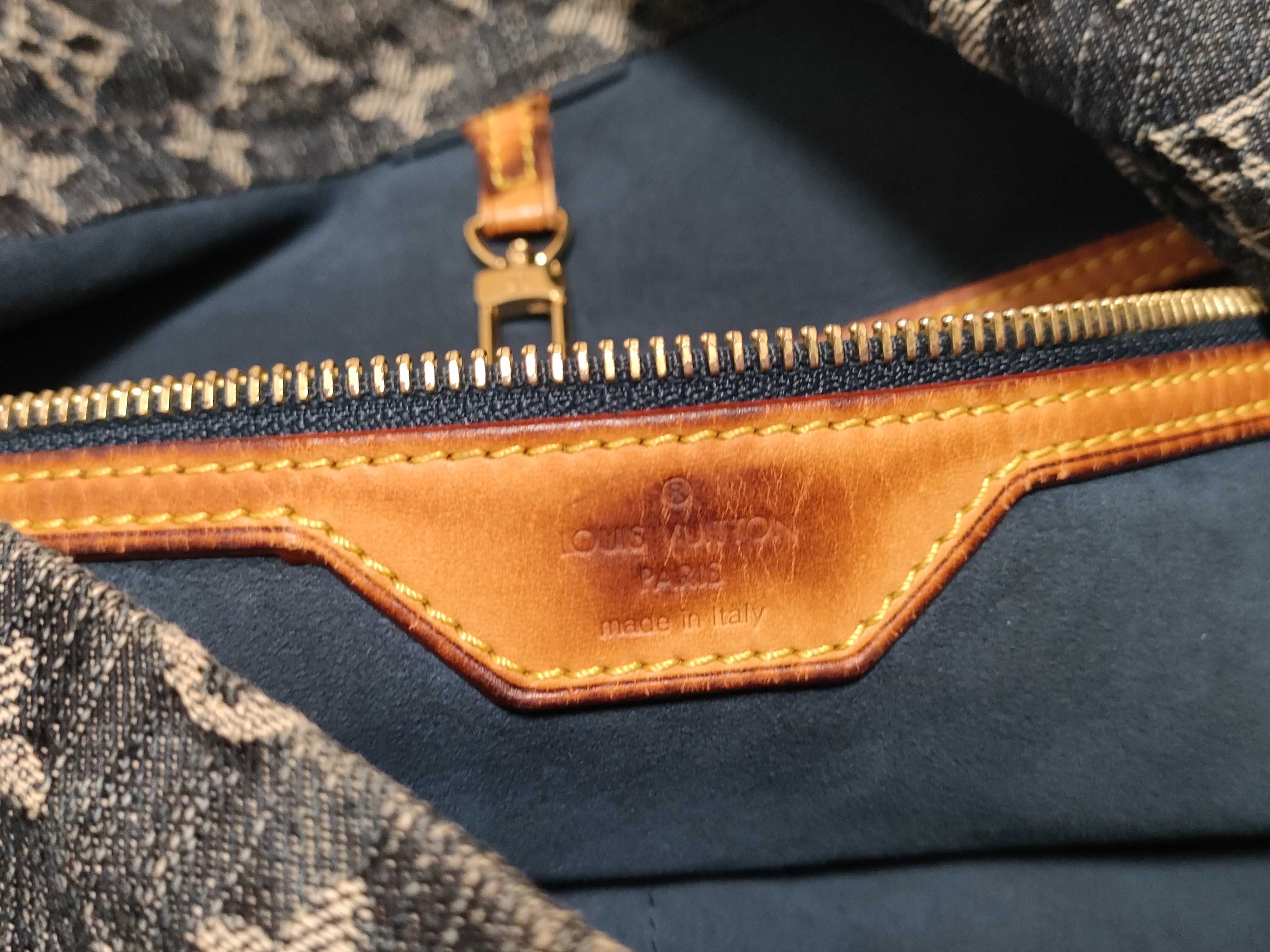 Monogram Denim Bag Handbag — view 12