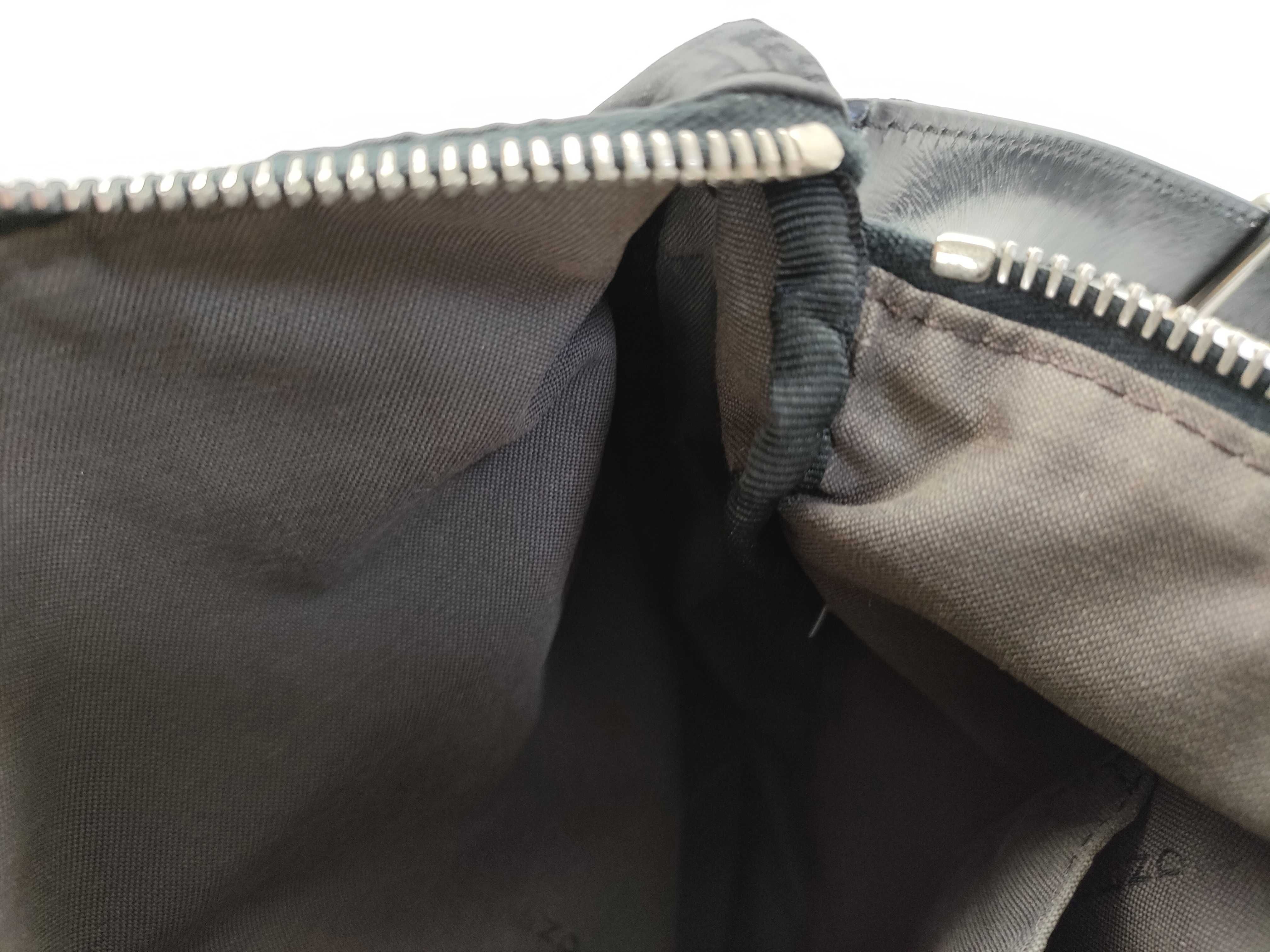 Zucchino Shoulder Bag, Nylon, Black Shoulder Bag — view 13