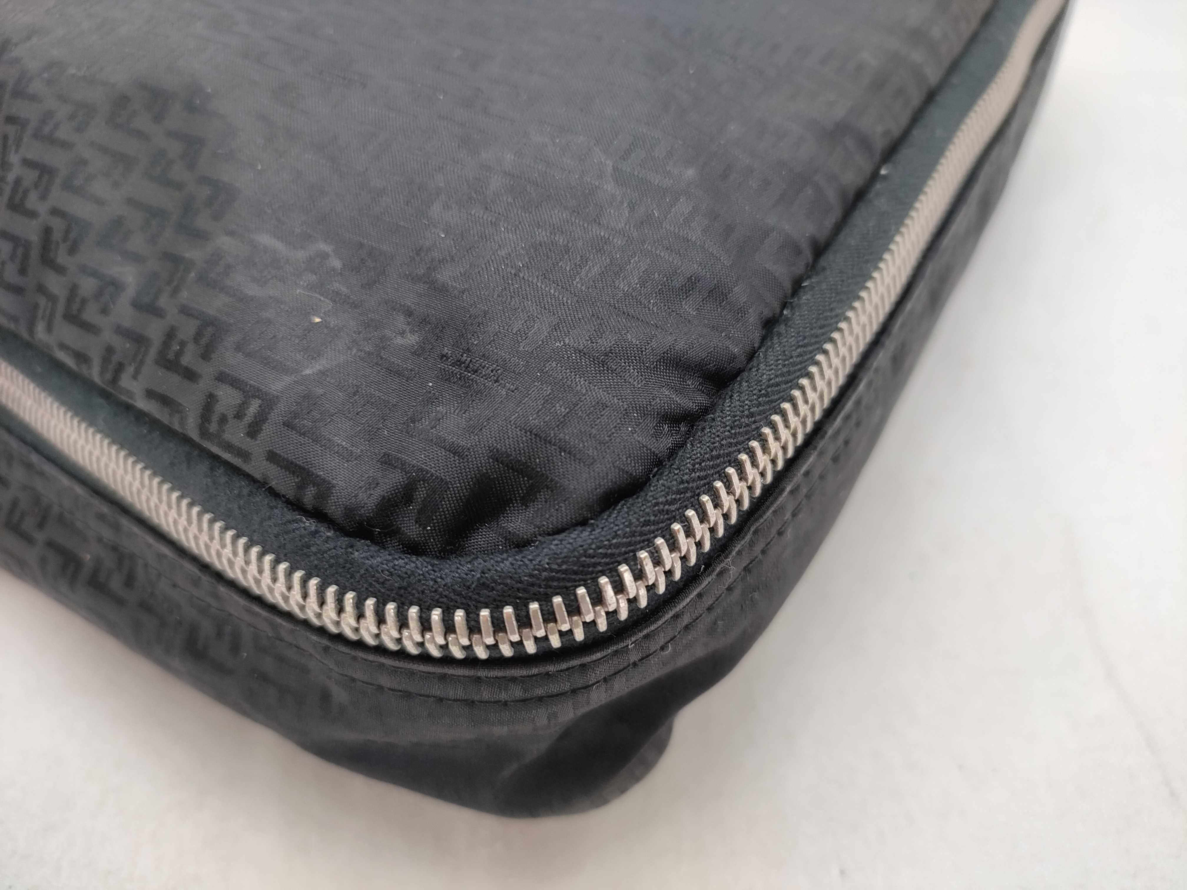 Zucchino Shoulder Bag, Nylon, Black Shoulder Bag — view 8