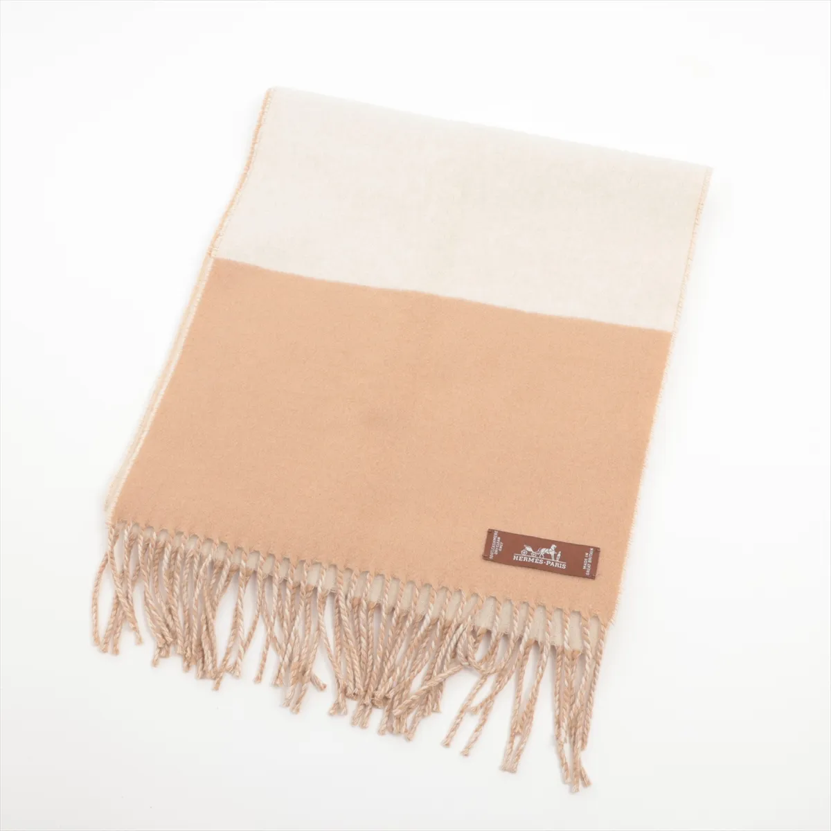 cashmere scarf, beige,