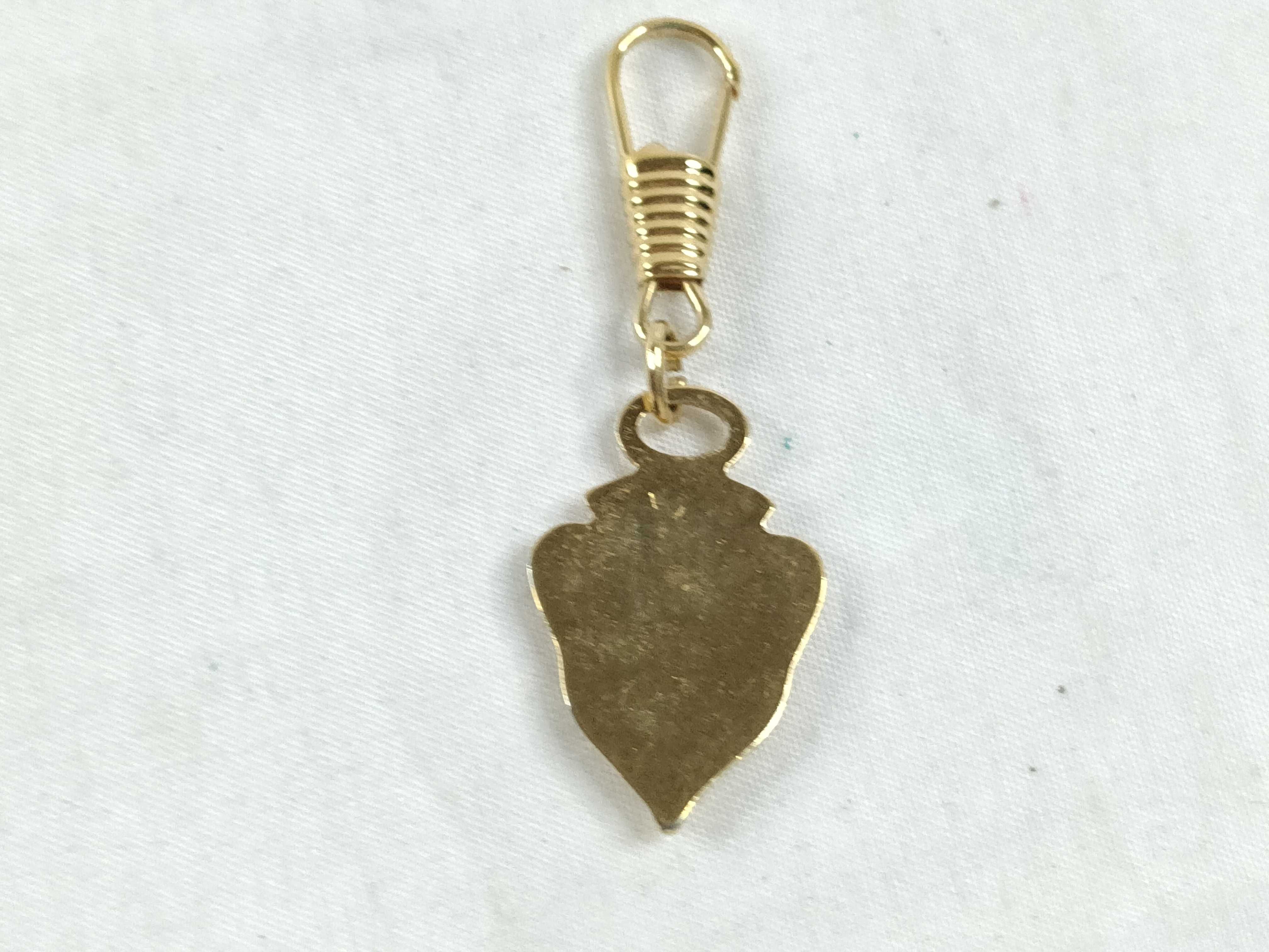 zipper pull charm — view 2
