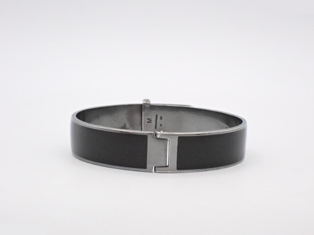 925/45.6g Bangle, Size M, Wrist circumference approx. 17.5cm — view 2