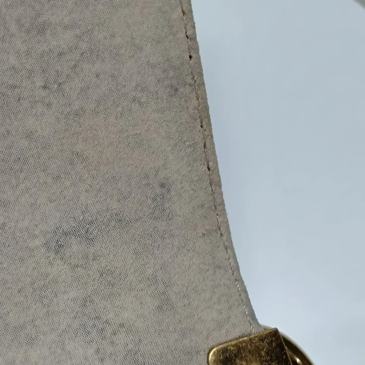 Boy Chanel 25 Coated Canvas Chain Shoulder Bag, Gray with Gold Hardware, 18188276, Serial Number 18-series, A67086 — view 11