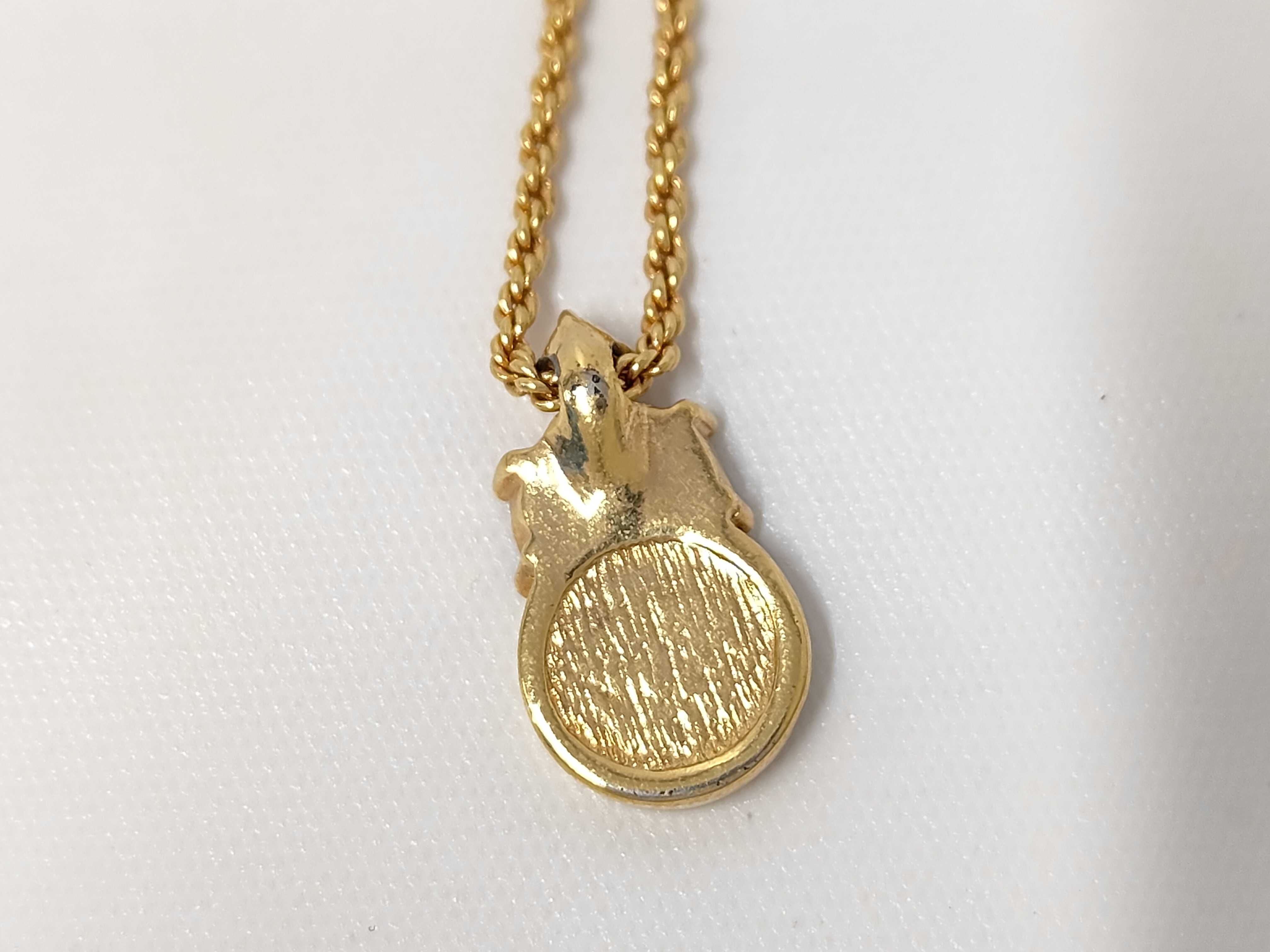 Rhinestone CD Necklace — view 2