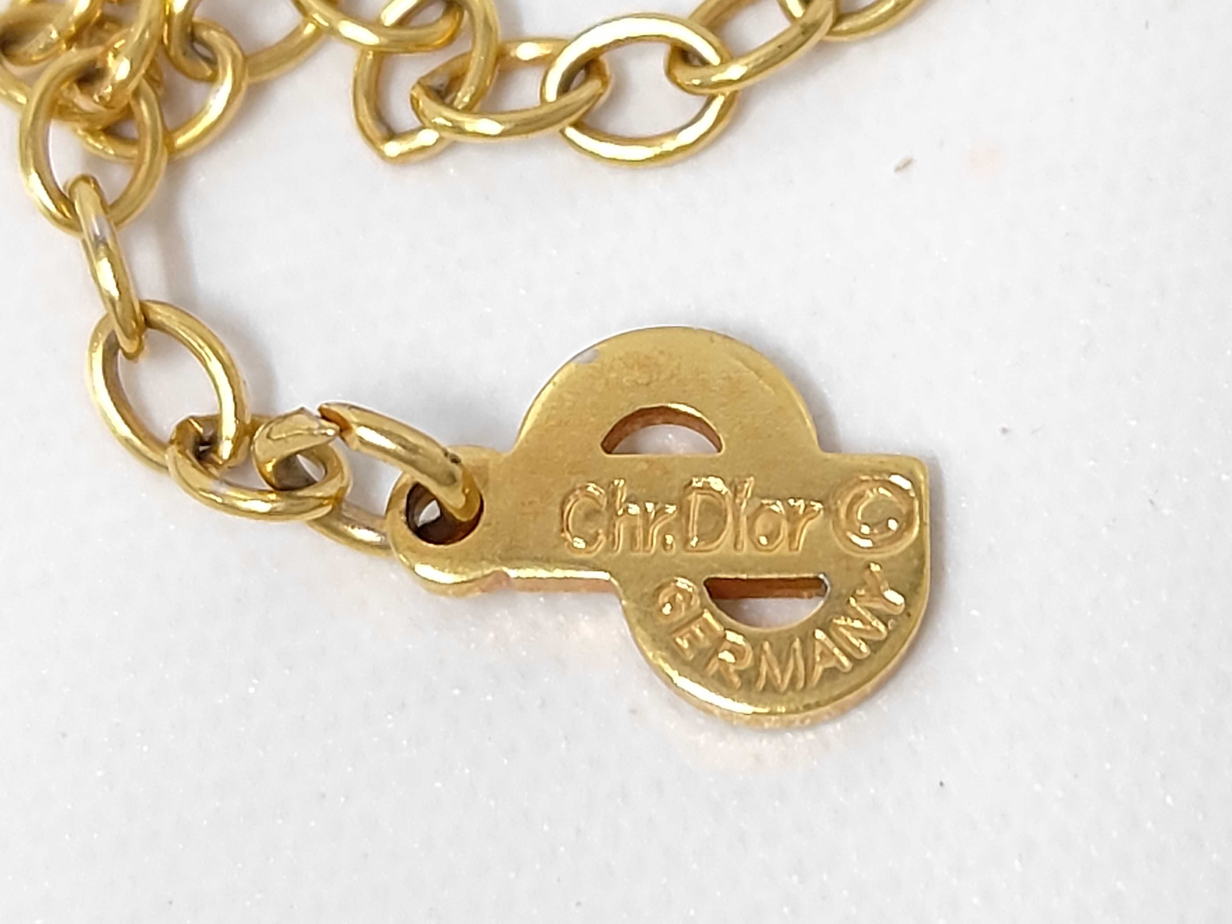 Rhinestone CD Necklace — view 6