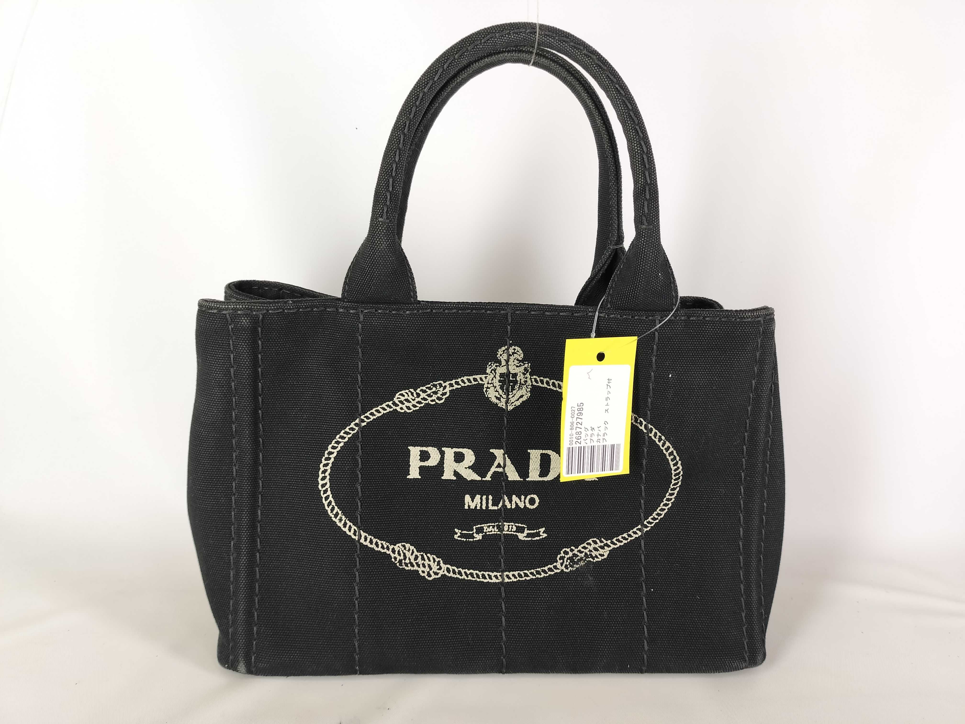 Black Handbag with Strap