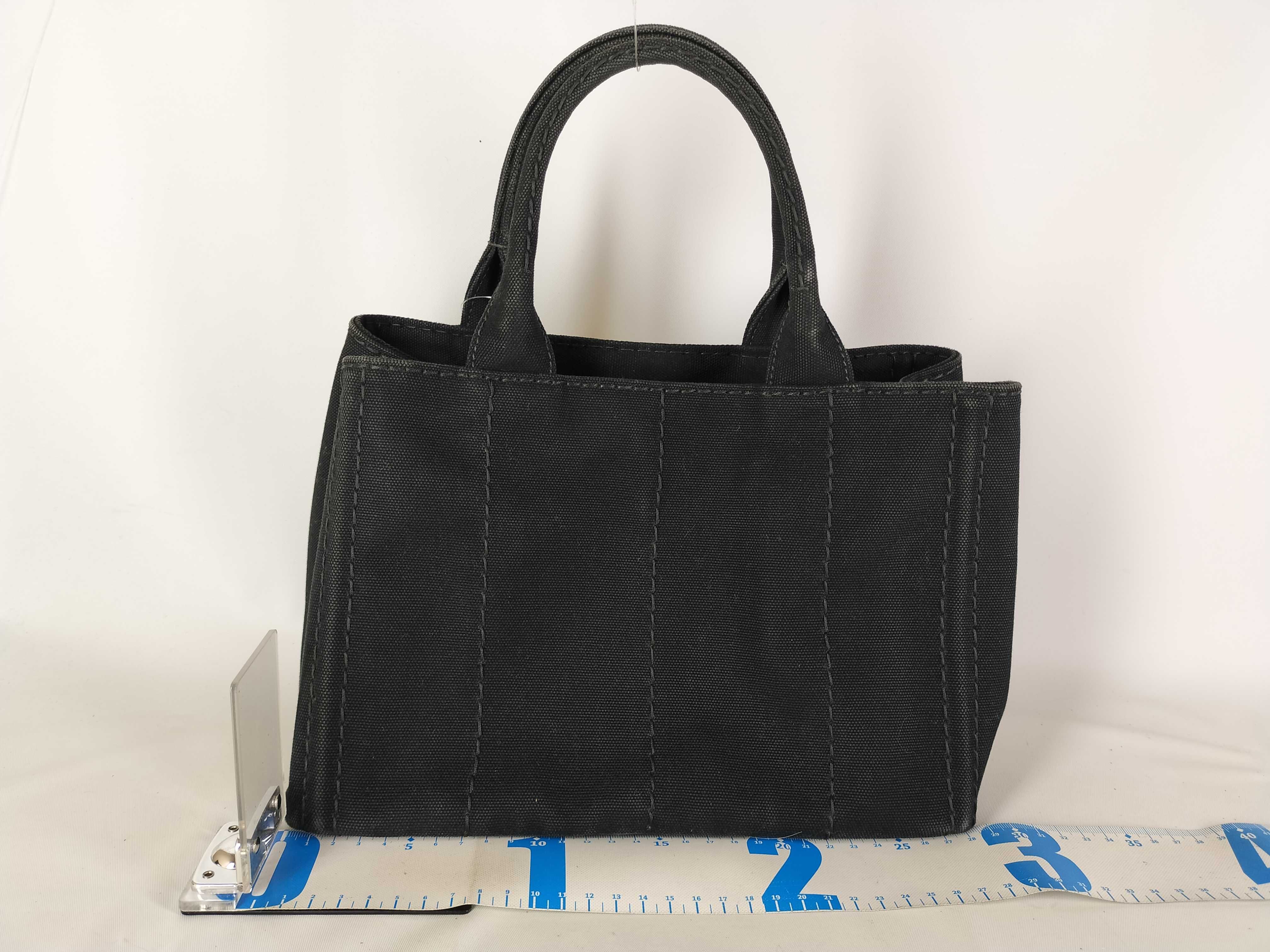 Black Handbag with Strap — view 2