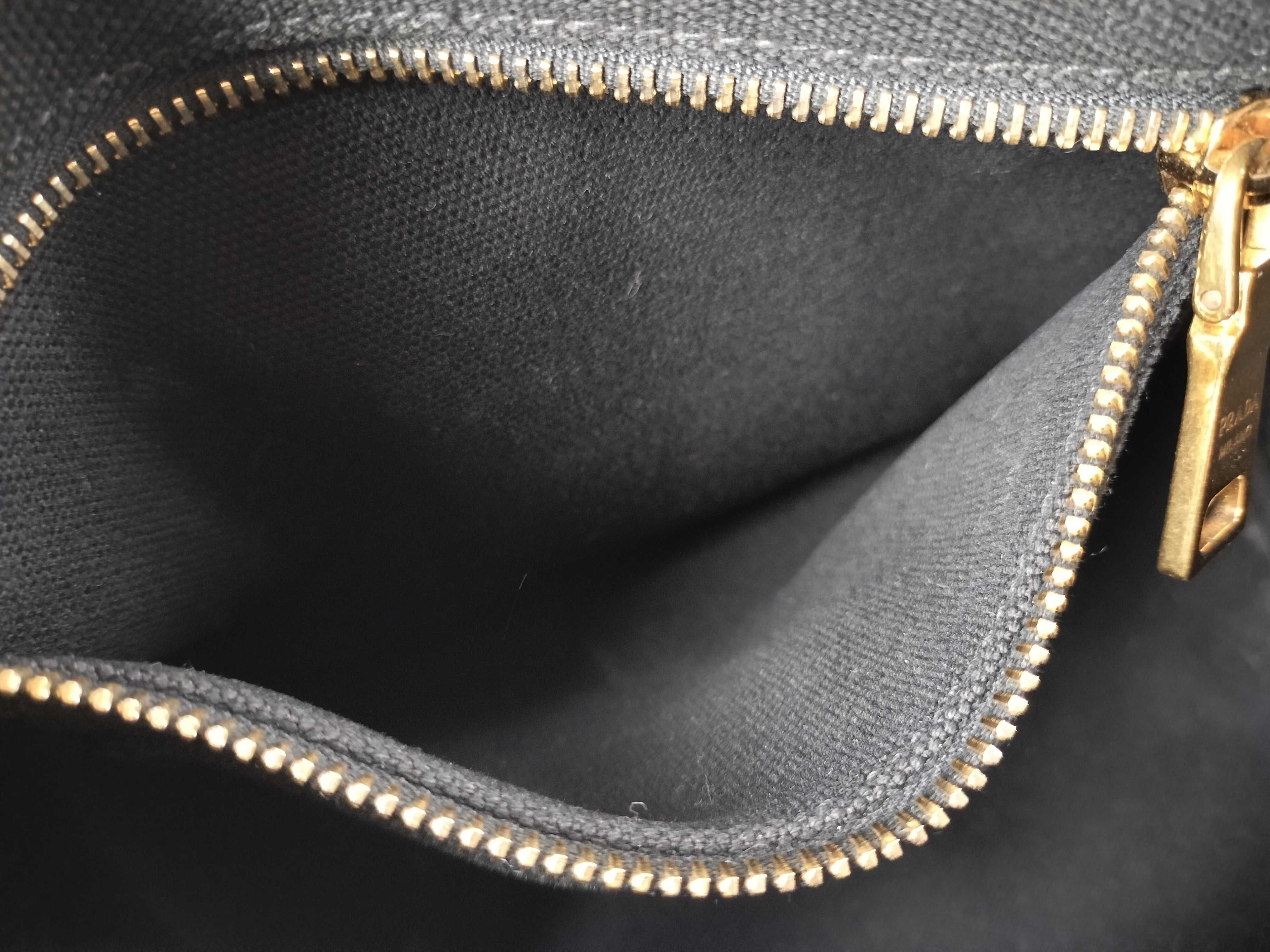 Black Handbag with Strap — view 9