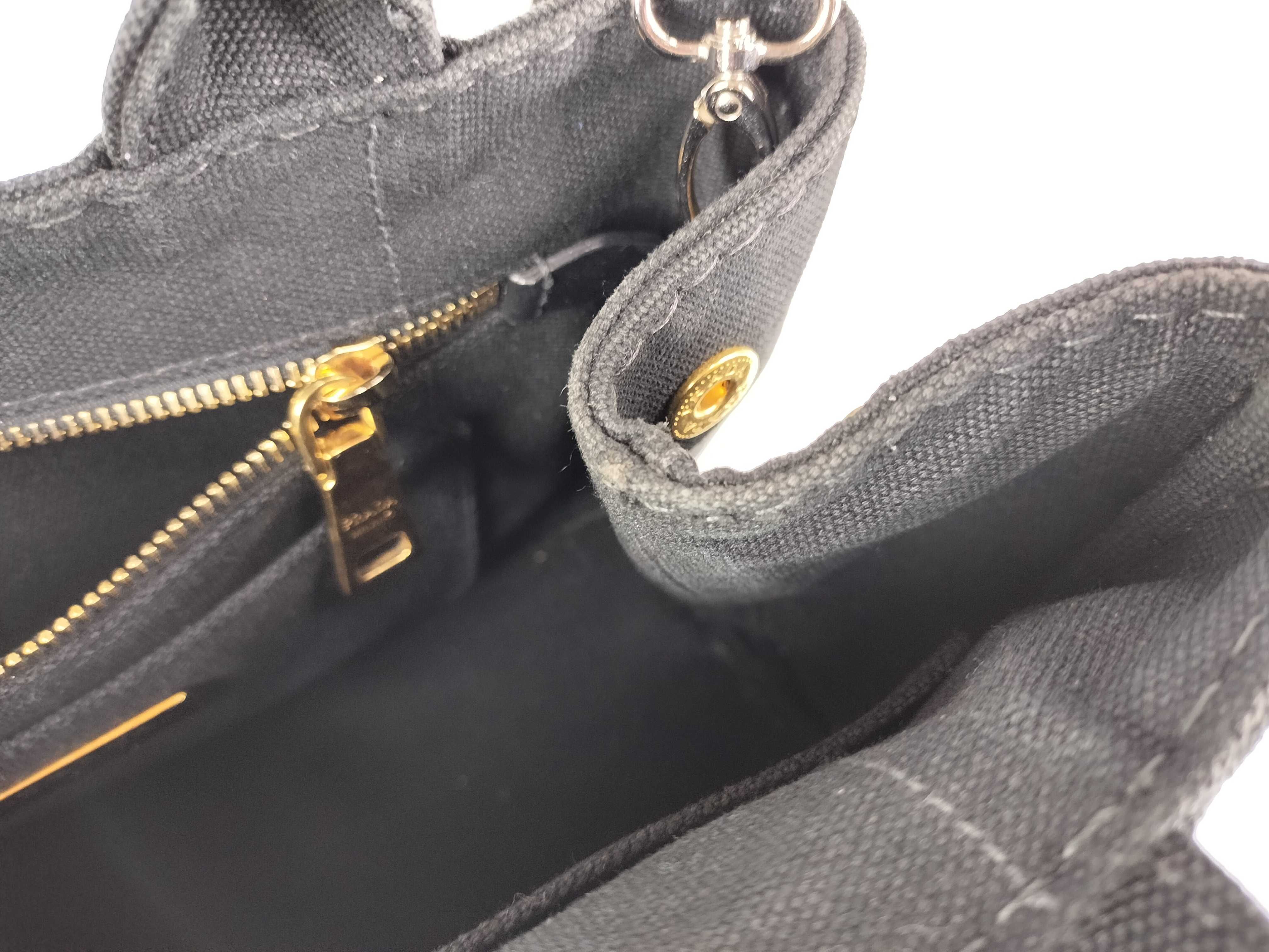 Black Handbag with Strap — view 10