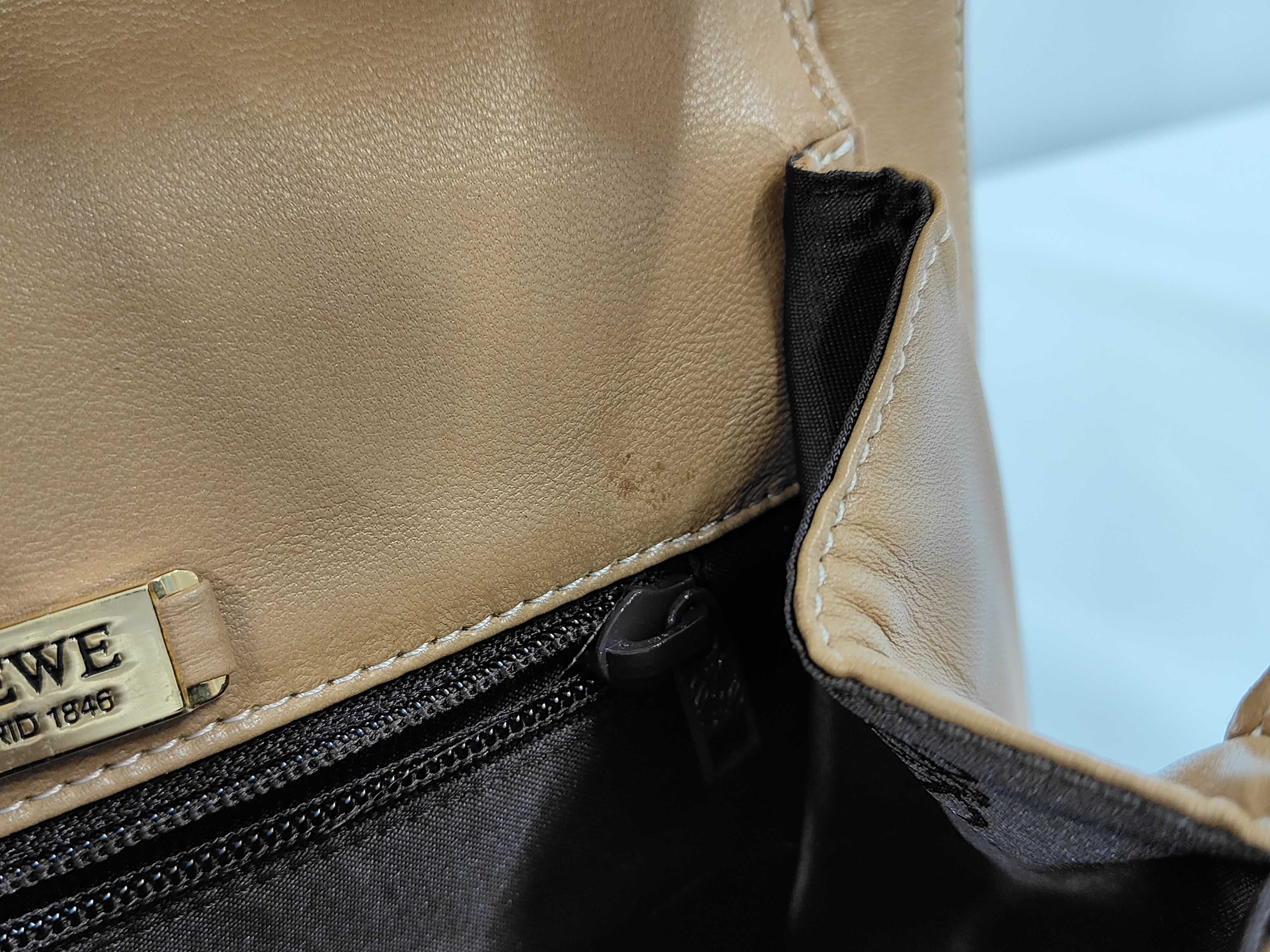 Leather Anagram Shoulder Bag — view 11